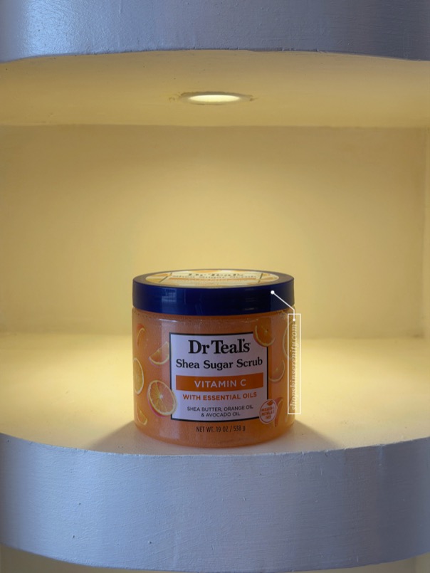 Dr Teal’s Shea Sugar Body Scrub (Vitamin C) 19 OZ / 538g