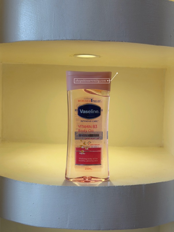 VASELINE Intensive Care Vitamin B3 Body Oil - 200ml