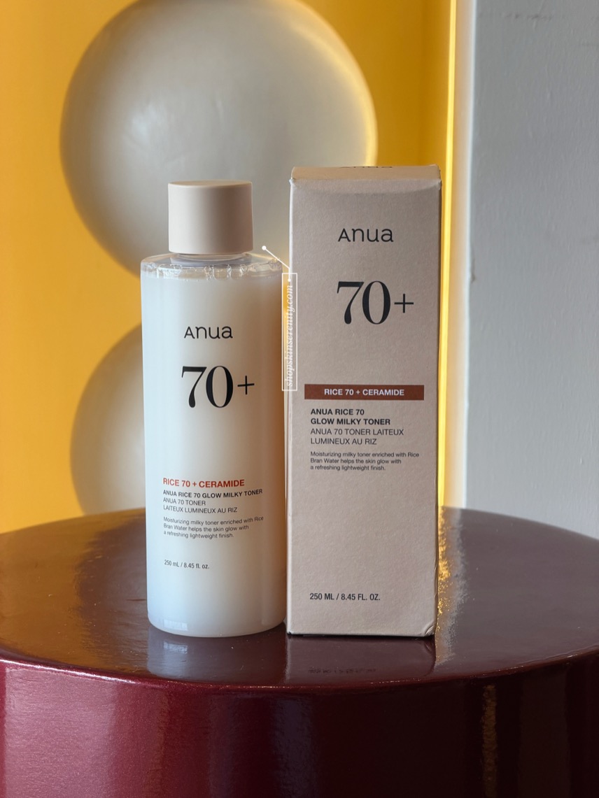 Anua Rice 70+ Ceramide Glow Milky toner 250ml