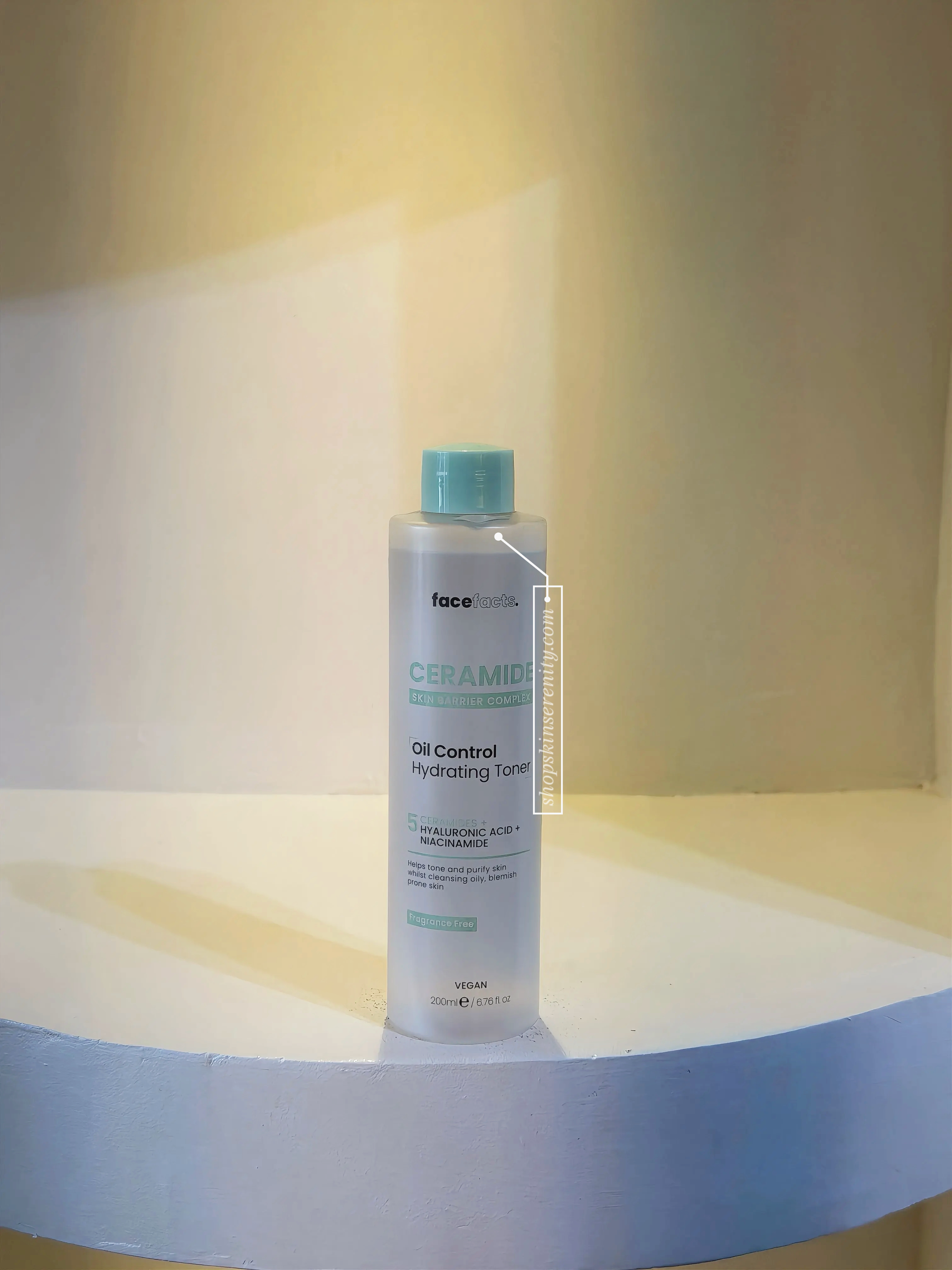 Face Facts Ceramide Oil Control Hydrating Toner (Vegan And Fragrance-free) - 200ml