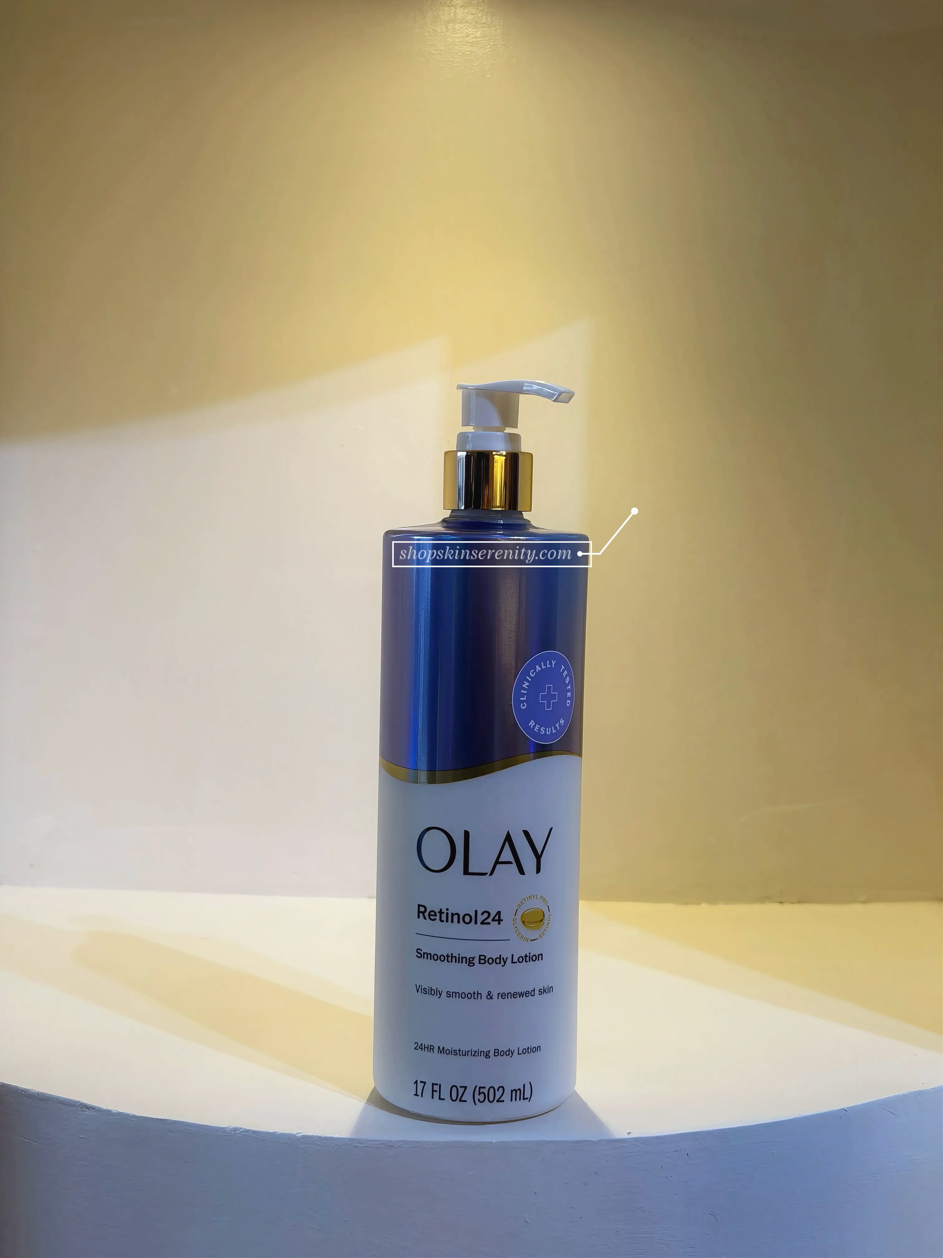 Olay Retinol Smoothing Body Lotion 502ml