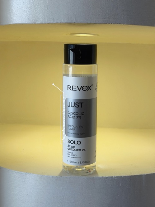 Revox Glycolic Acid 7% Exfoliating Toner - 250ml