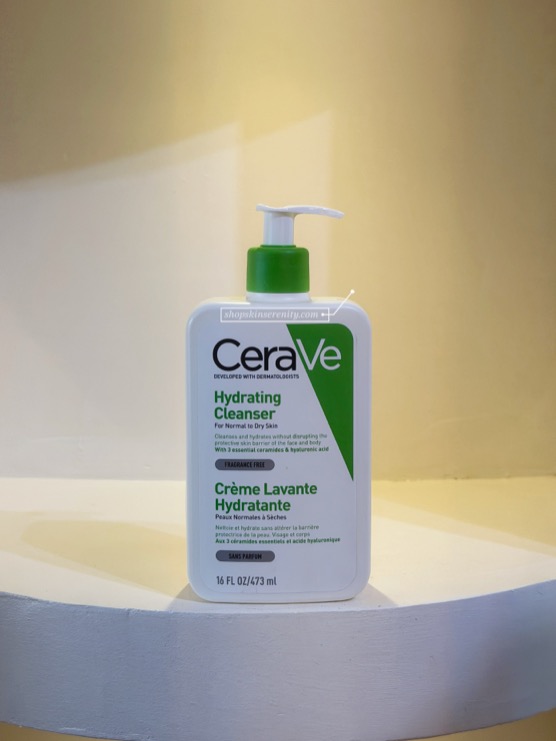 CeraVe Hydrating Cleanser For Normal to Dry Skin 16 FL OZ/473 ml