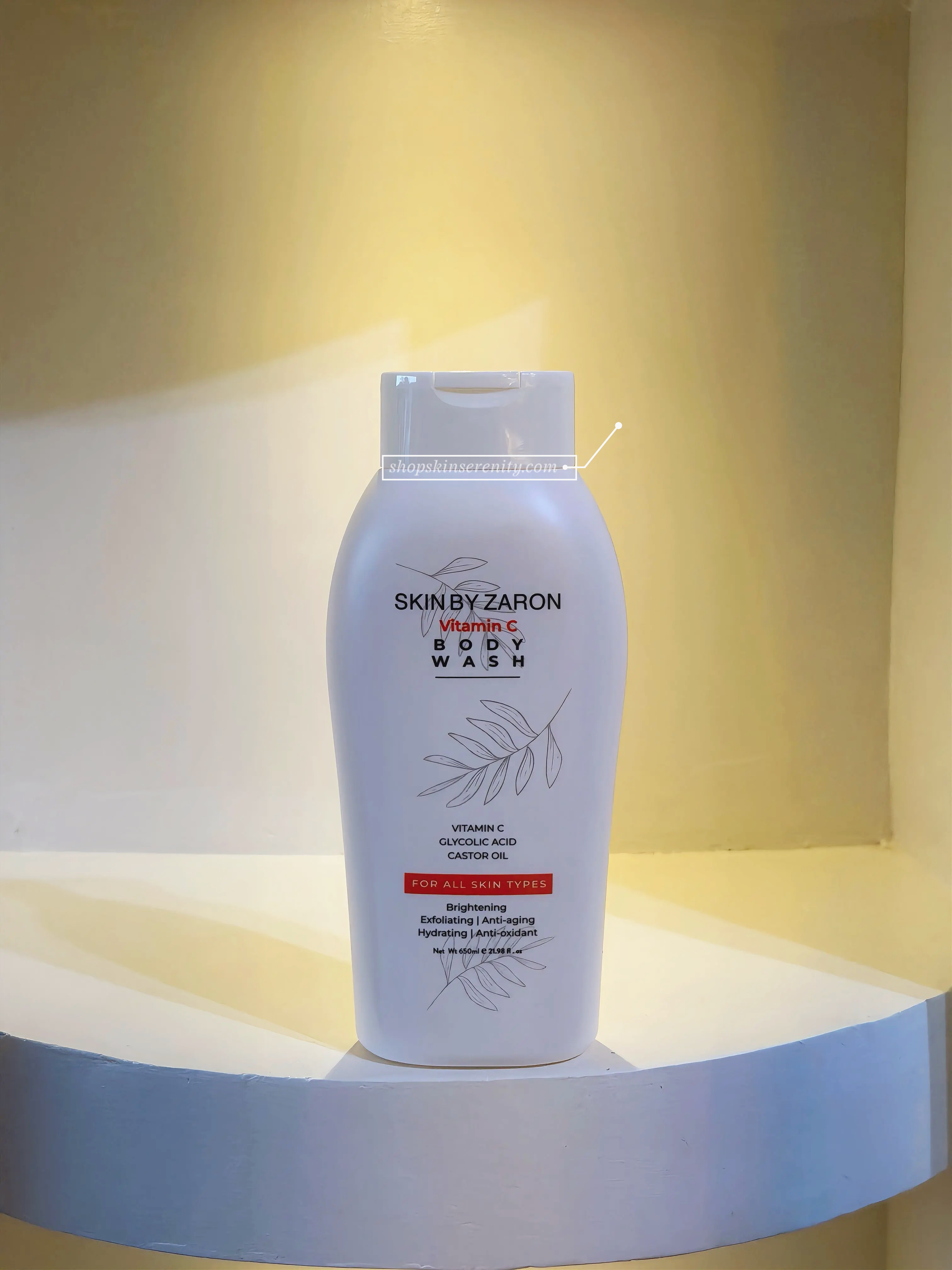Skin by Zaron Vitamin C Body Wash 650ml