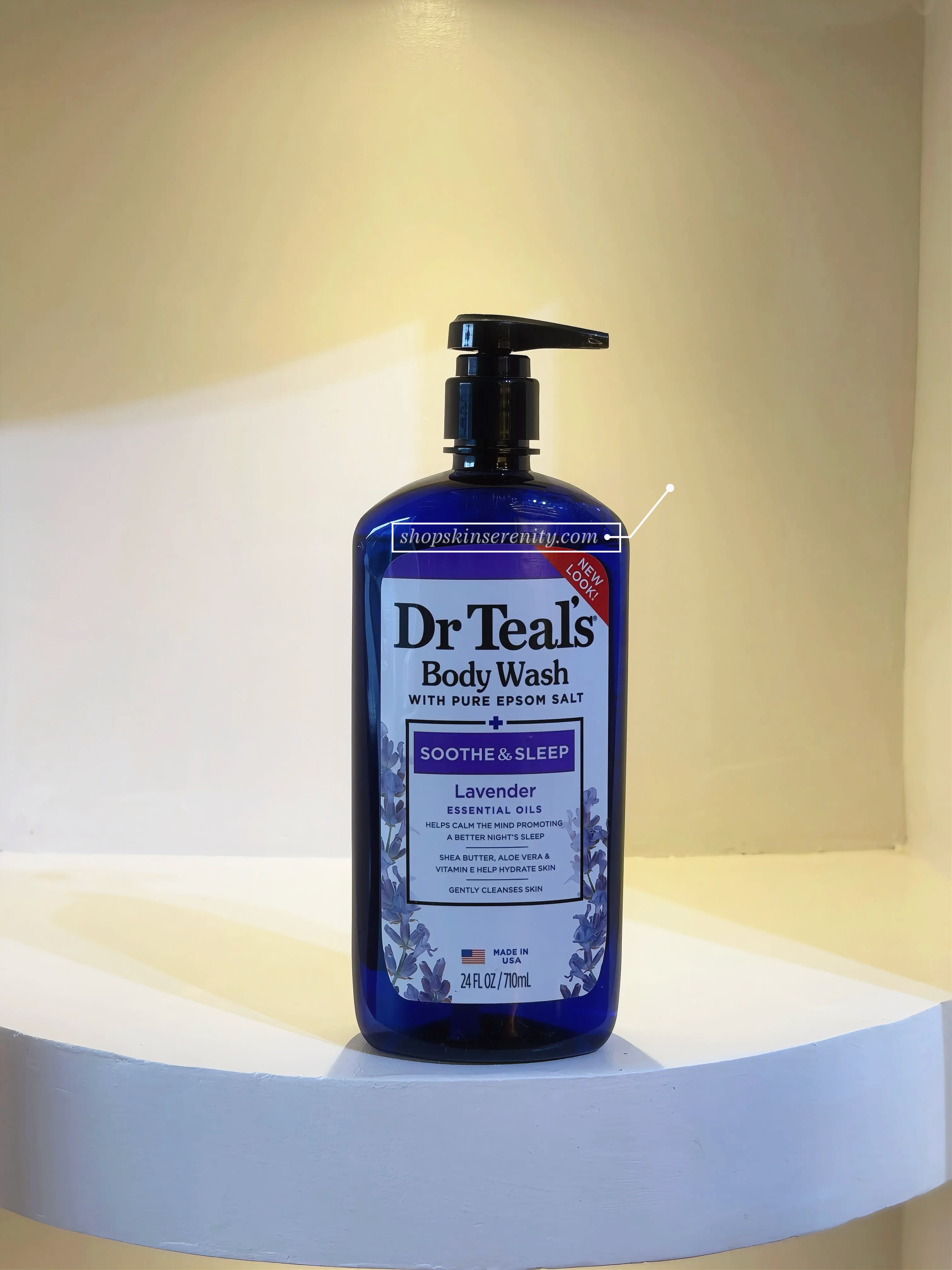 Dr Teal’s Body Wash (Soothe & Sleep Lavender) 24 FL/710ml