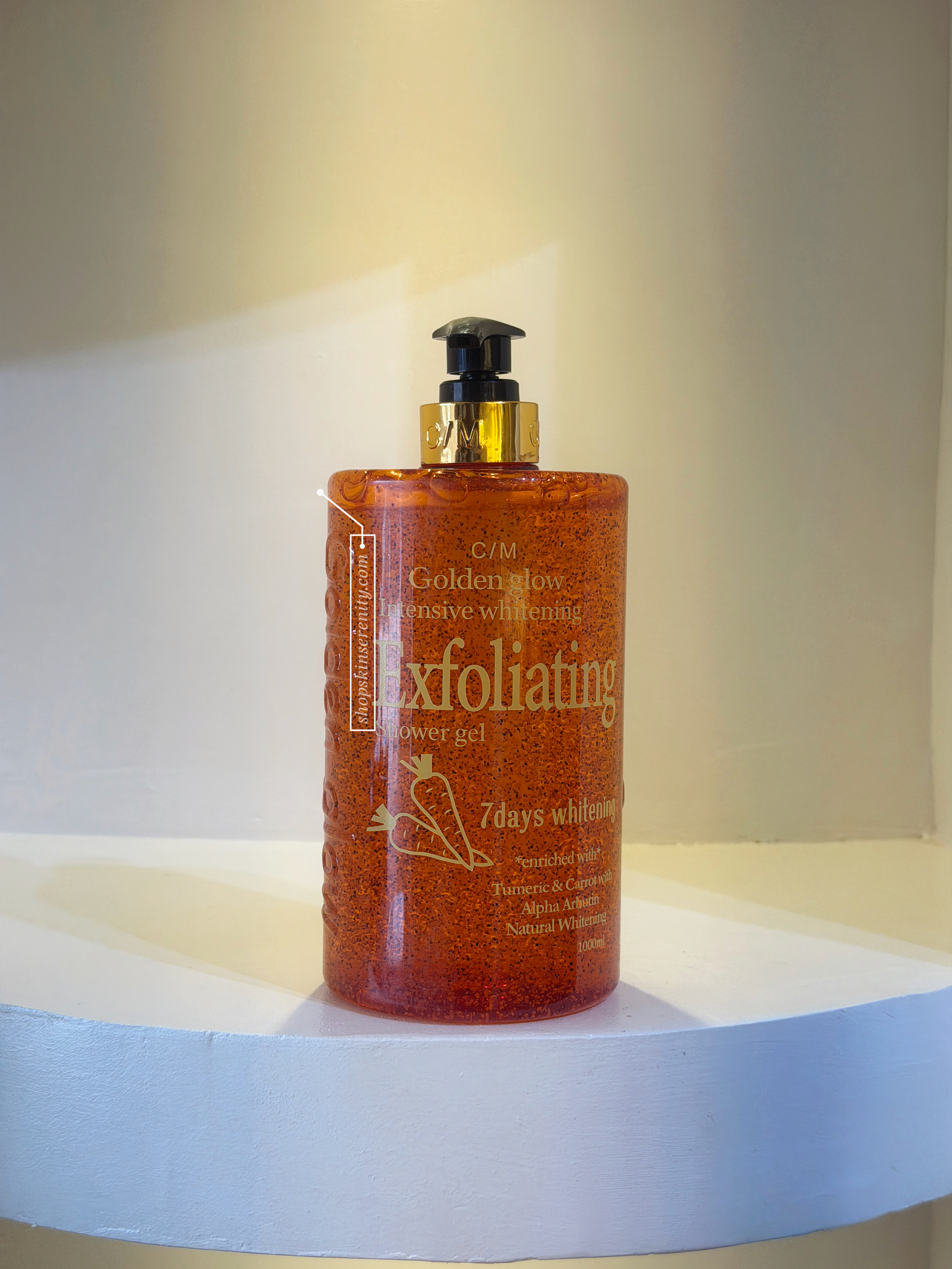 Golden Glow Exfoliating Body Wash 1000ml