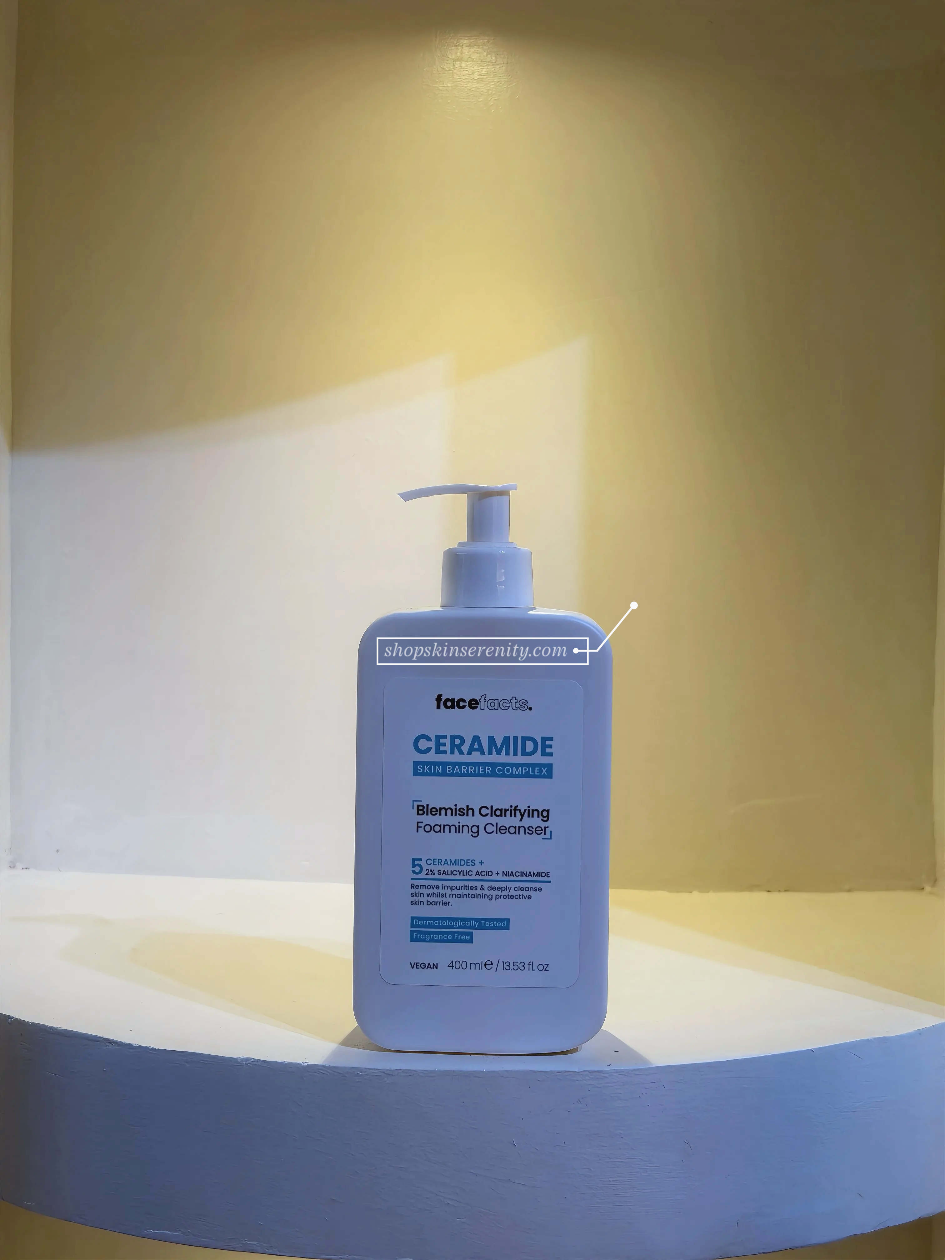 Face Facts Ceramide Blemish Clarifying Foaming Cleanser 400ml
