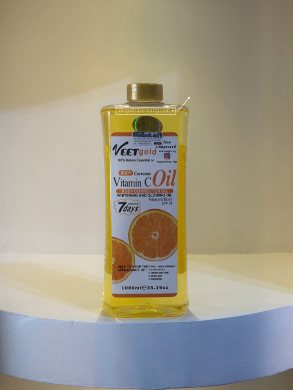 VEETGOLD Vitamin C Body Corrector Oil 1000ml