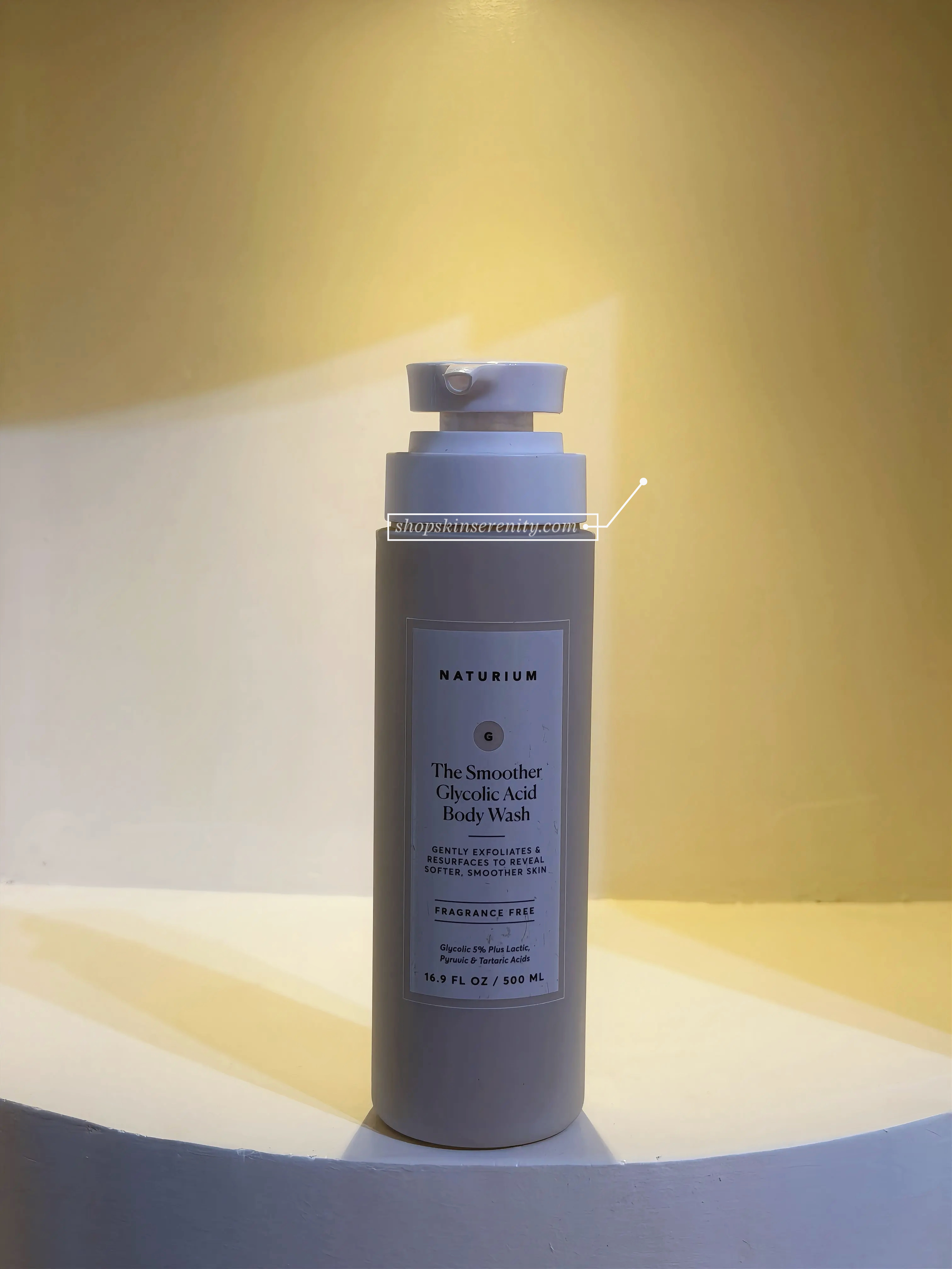 Naturium The Smoother Glycolic Acid Body Wash 500ml