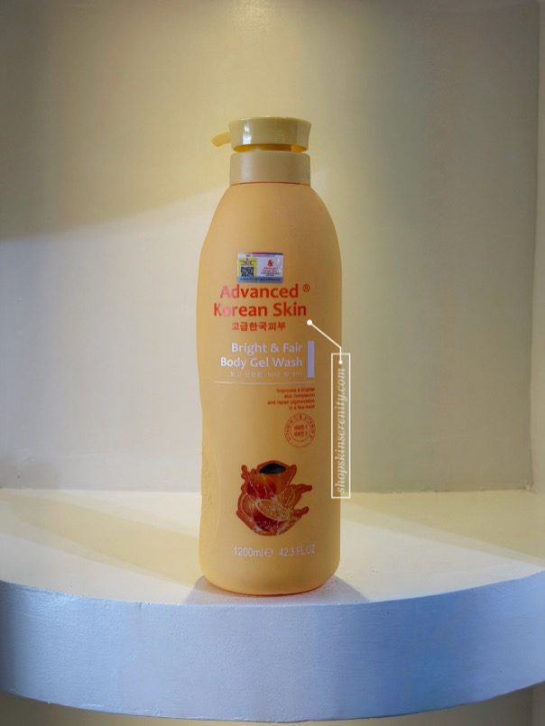 Advanced Korean Skin Bright&Fair Body Gel Wash 500ml