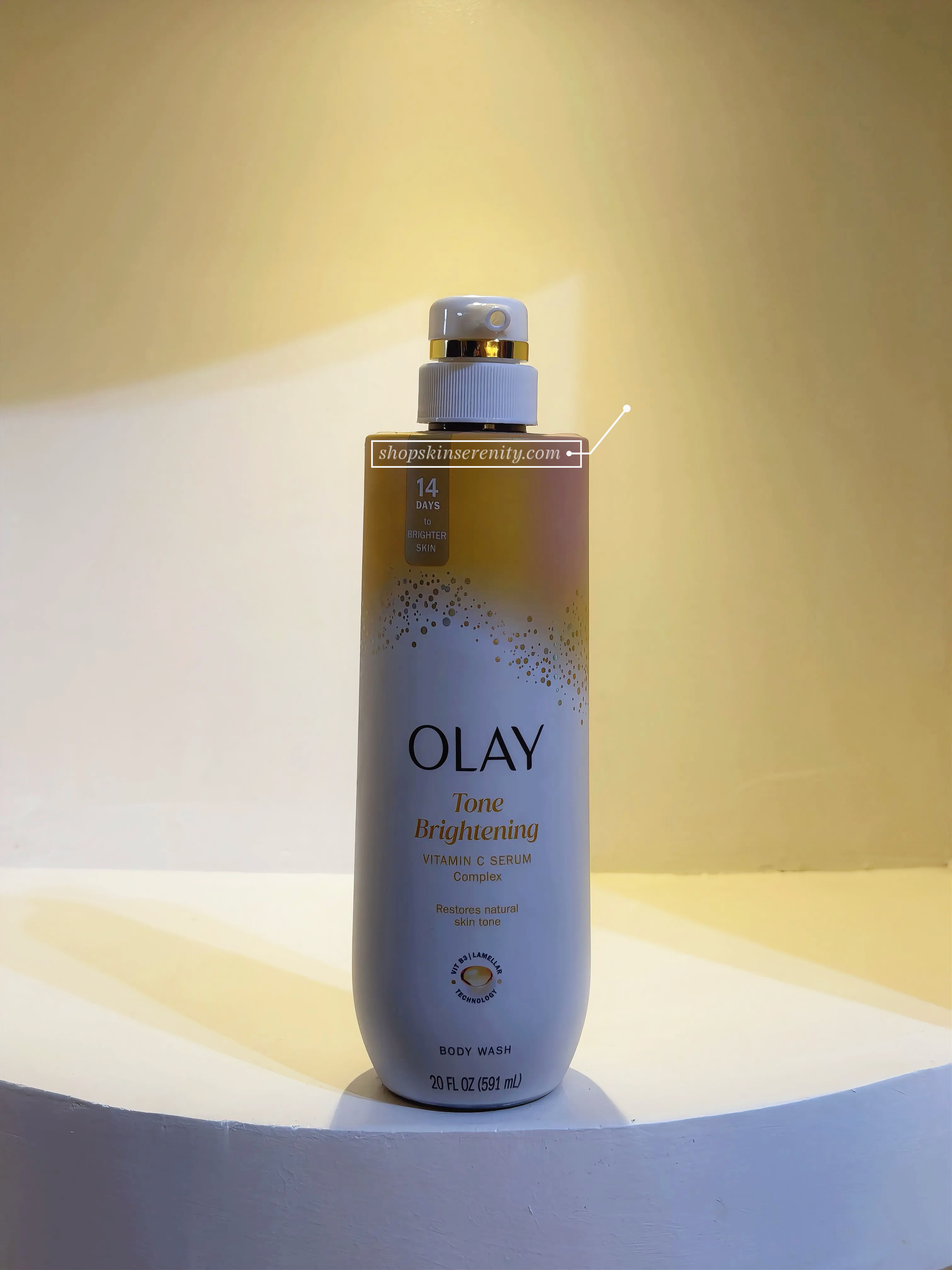 Olay Tone Brightening Vitamin C Serum Body Wash 530ml