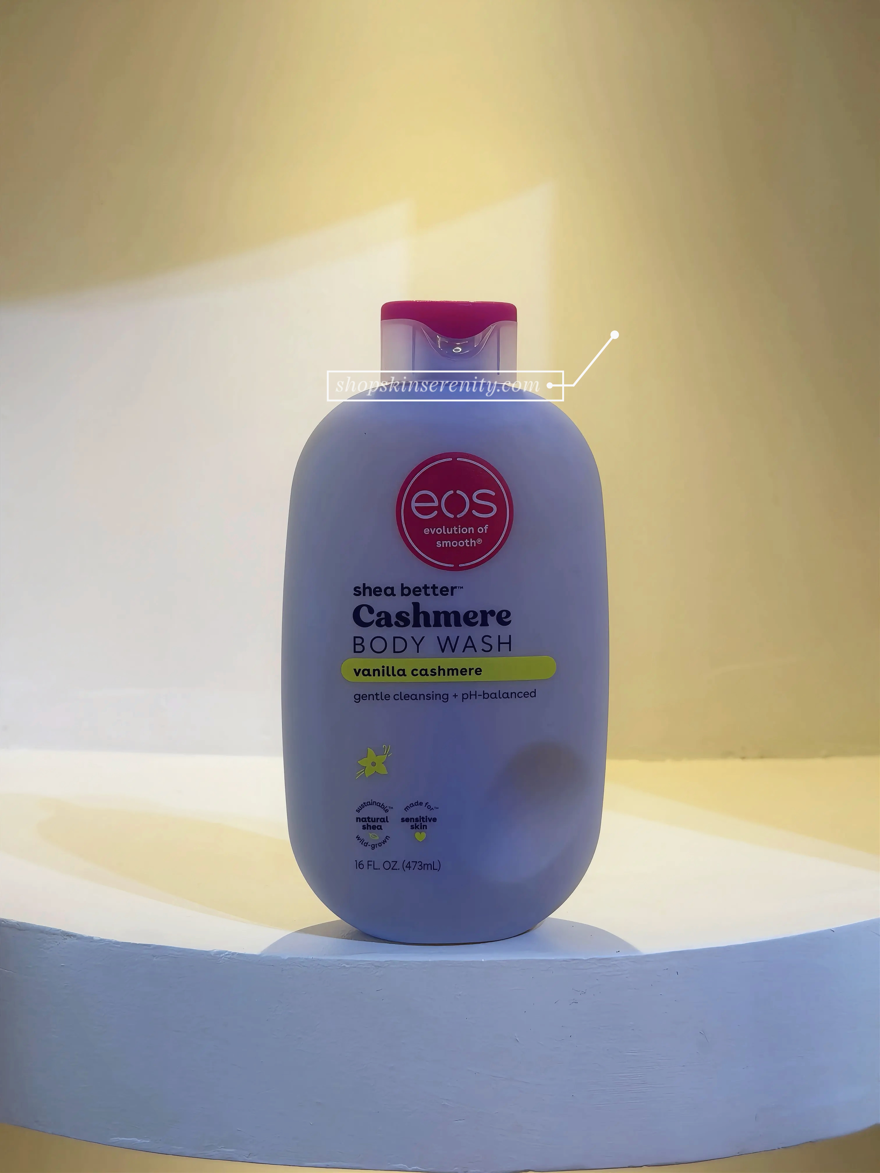 EOS Shea Better Vanilla Cashmere Body Wash 16fl.oz 473ml
