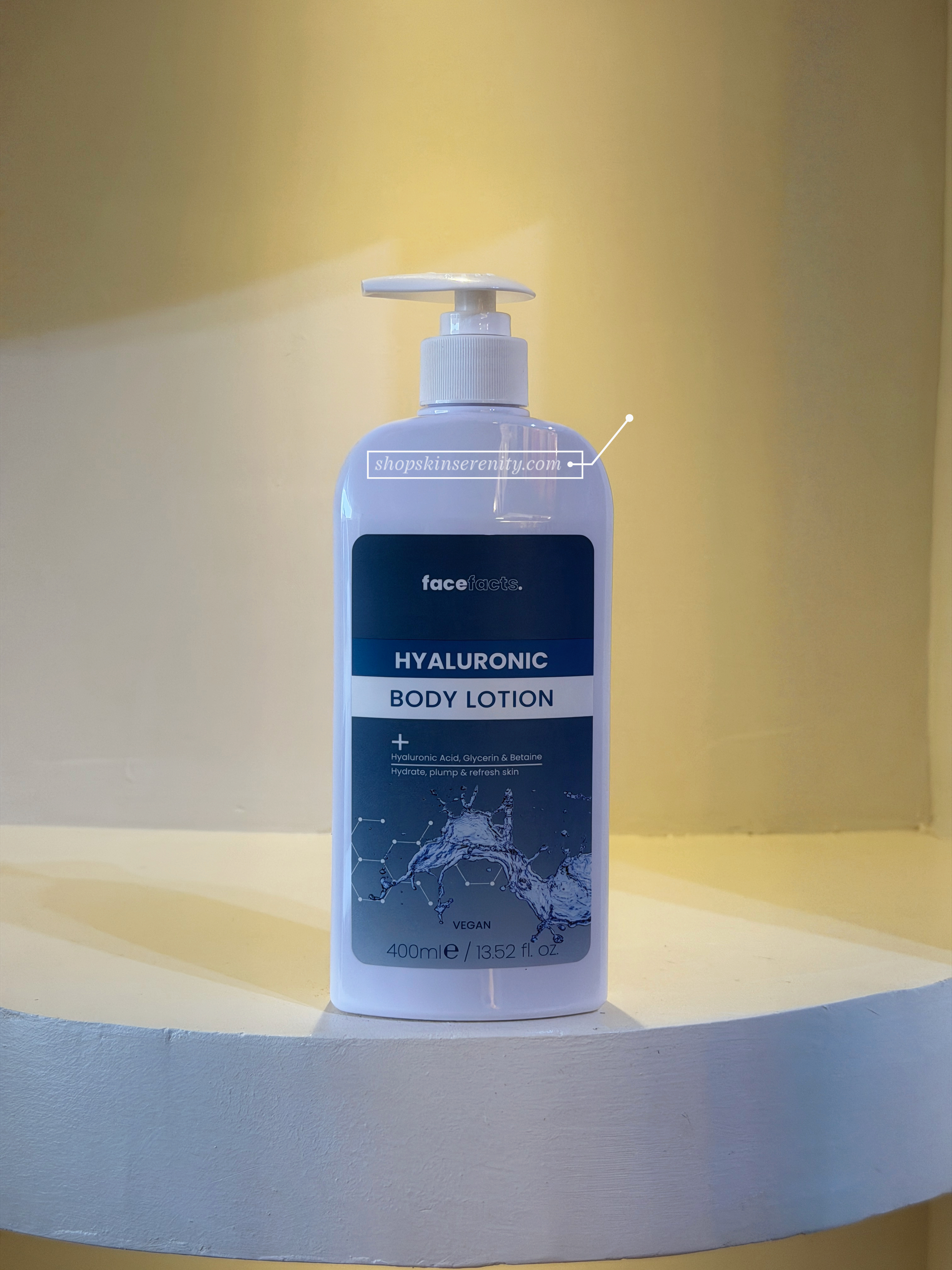 Face Facts Hyaluronic Body Lotion 400ml / 13.52 fl. OZ.