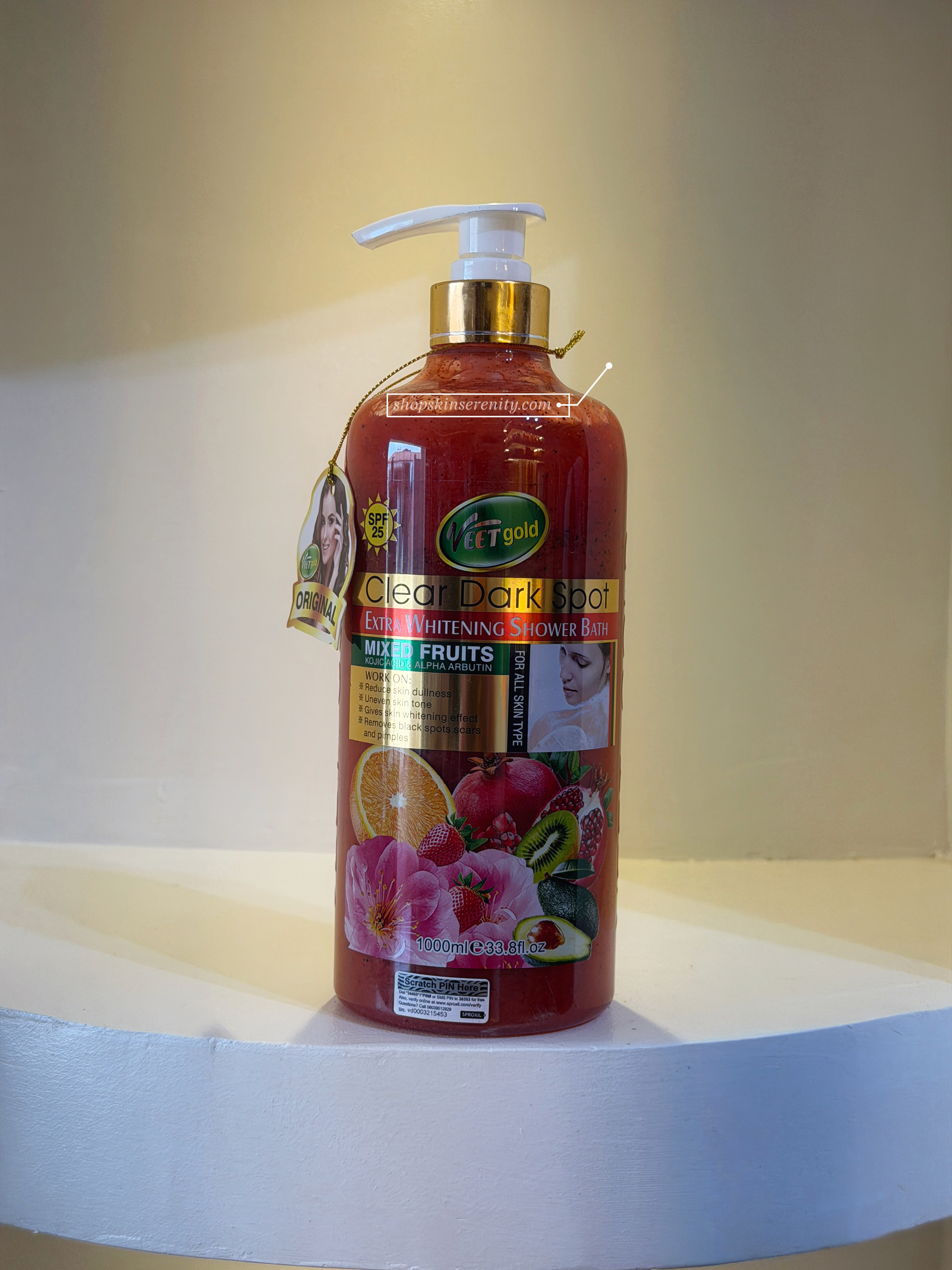 Veet Gold Alpha Arbutin 3 Body wash