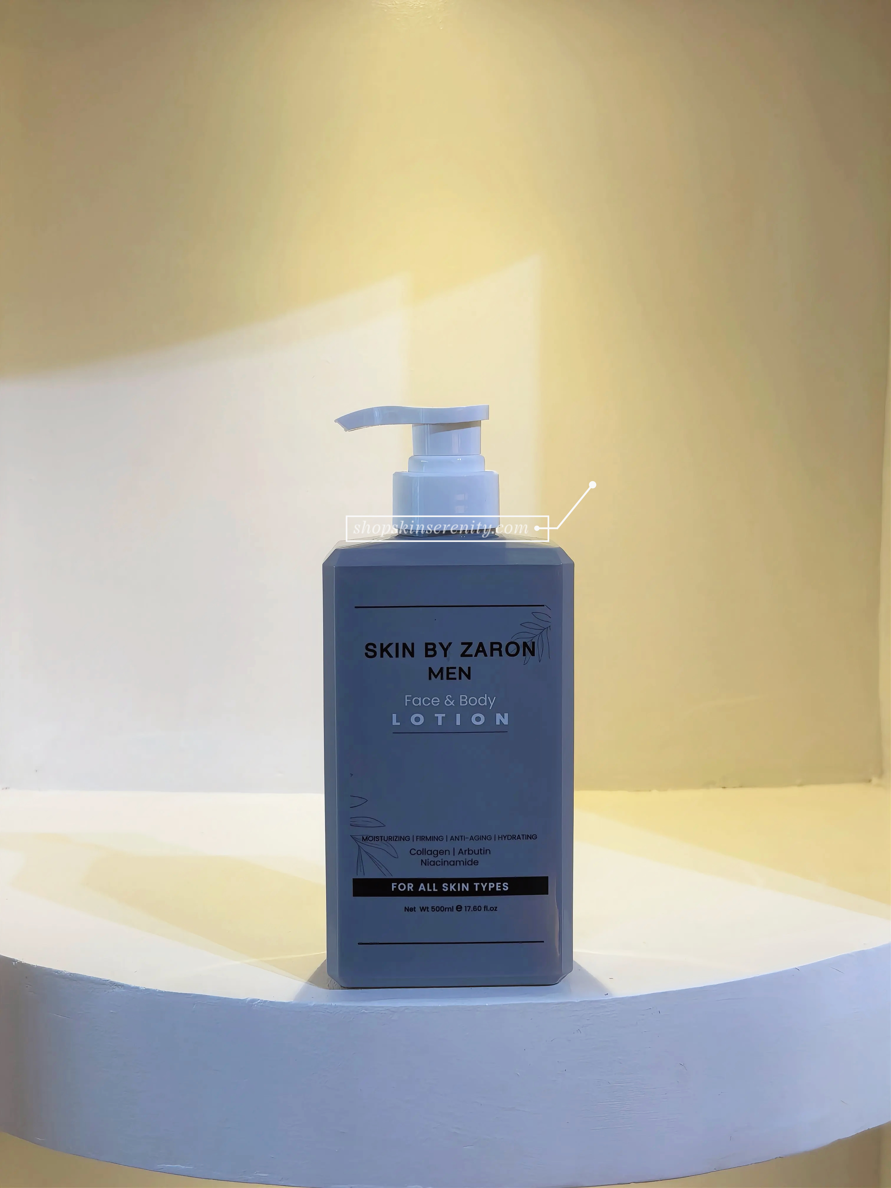Skin By Zaron Men Face& Body Lotion 500ml
