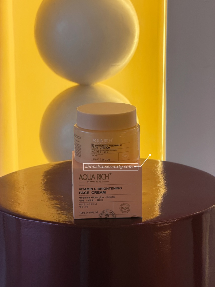 Aqua Rich Face Cream (Vitamin C) Brightening 100g