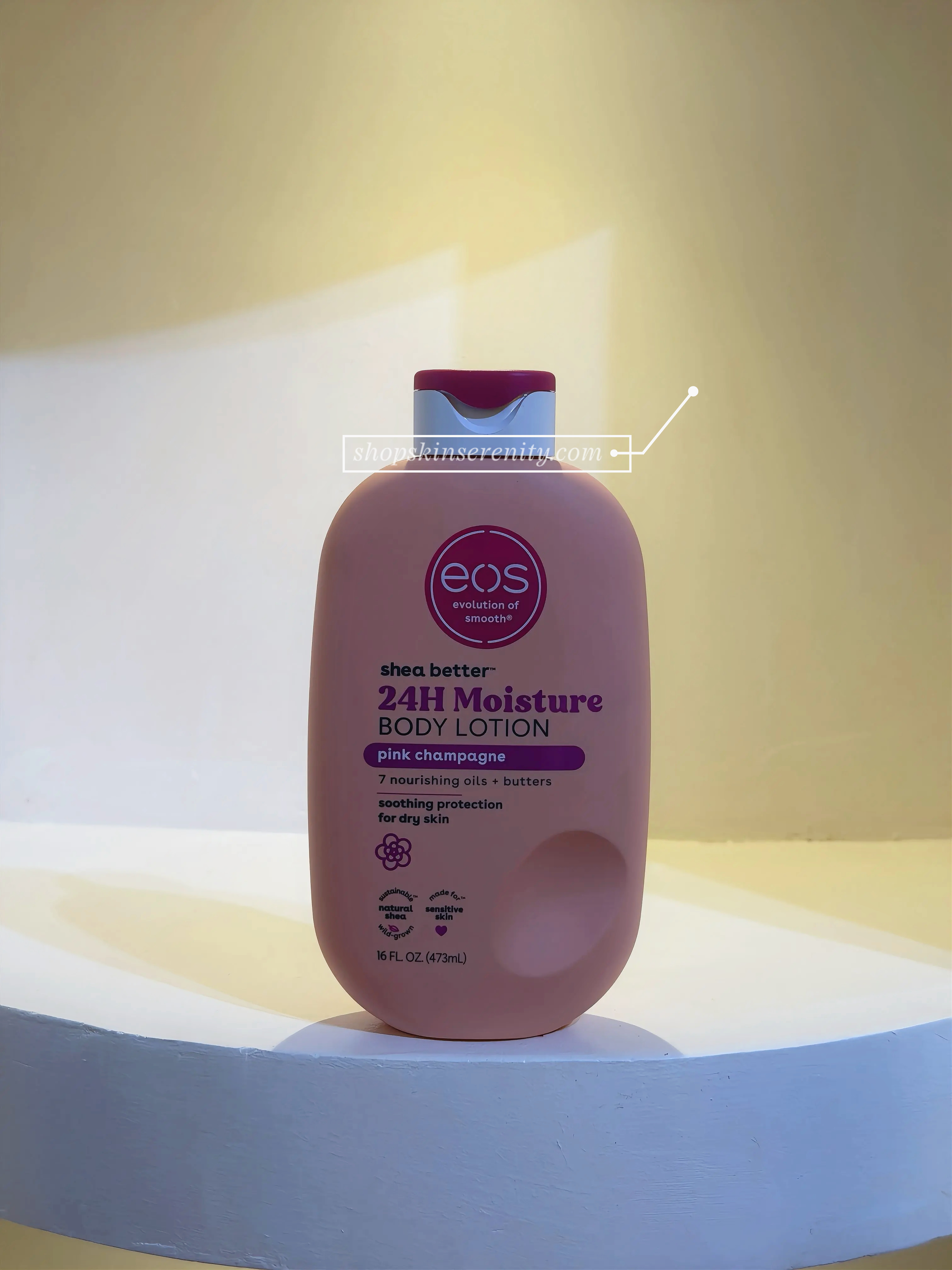 EOS Shea Better Pink Champagne Body Lotion 16 FL OZ. (473ml)