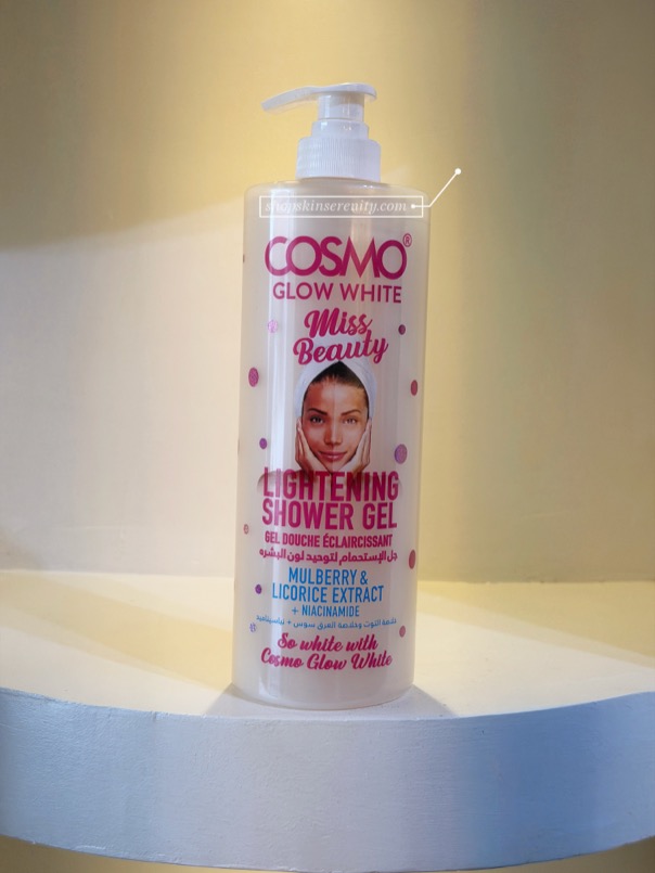 Cosmo Glow White Mulberry+Licorice+Niacinamide  Lightening Body Wash
