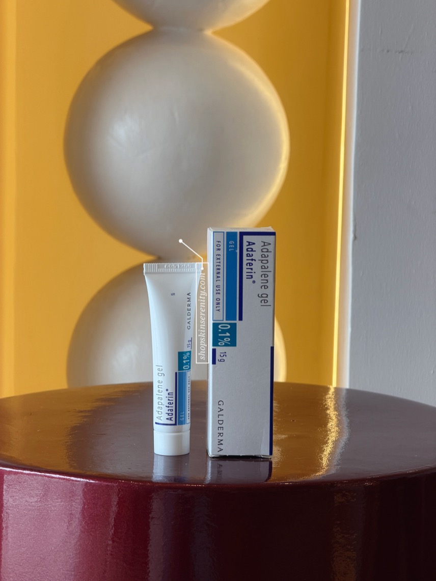 Adaferin Adapalene 0.1% Gel (15g)