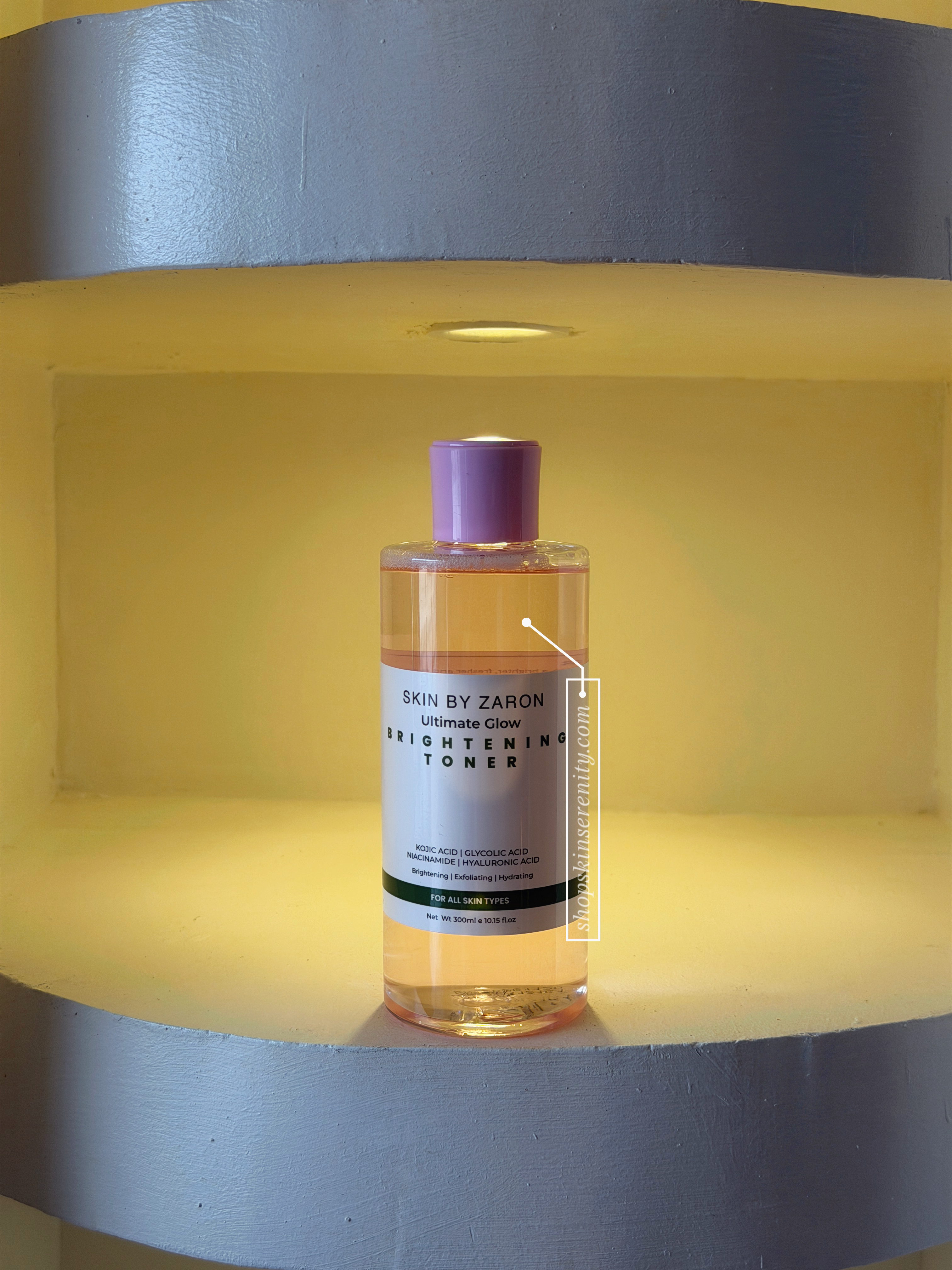 Skin By Zaron Ultimate Glow Brightening Toner 300ml 