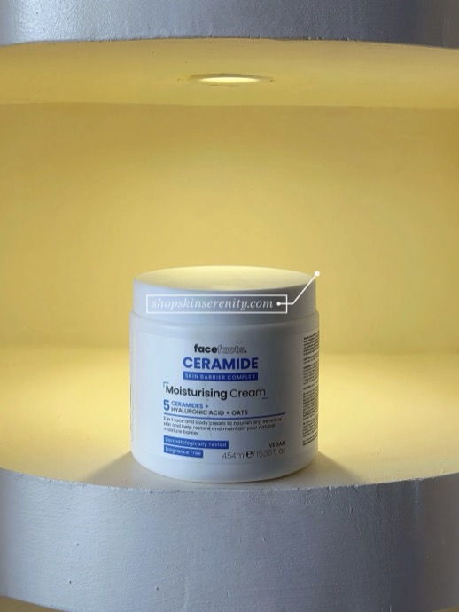 Face Facts Ceramide Body Moisturizing Cream (cup) 454ml