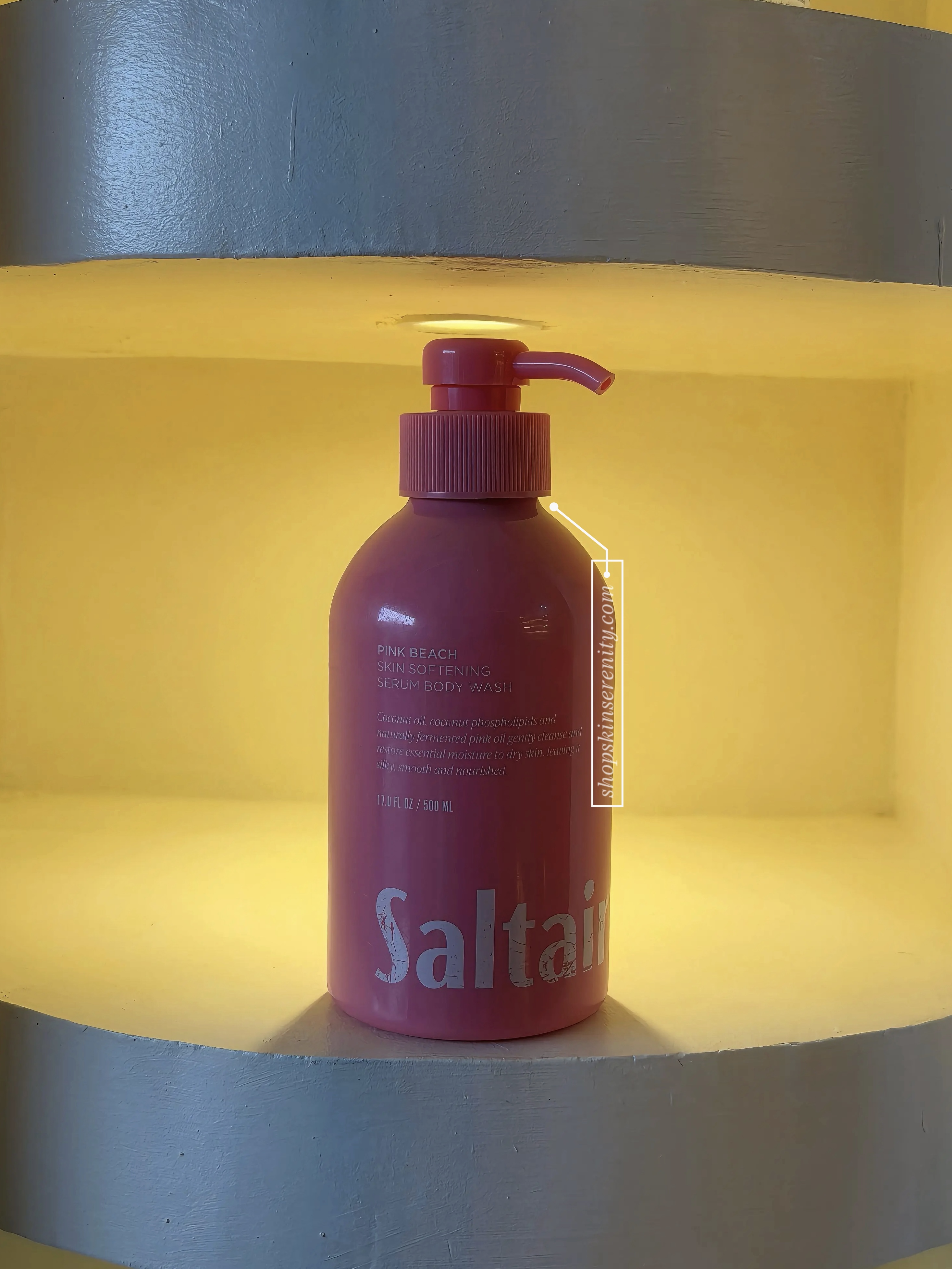 Saltair Pink Beach Body Wash 500ml