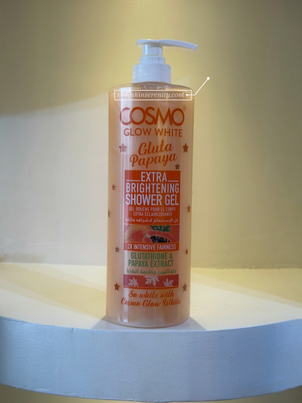 Cosmo Glow White Glutathione &Papaya Extract Body Wash 1000ml