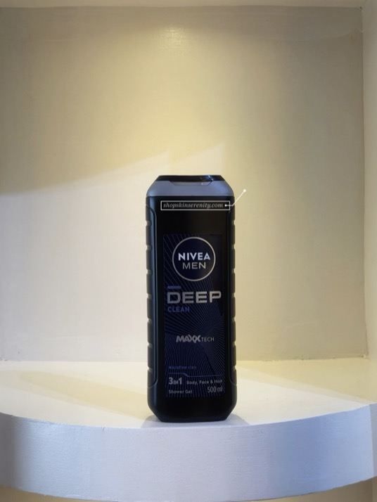 Nivea Men Deep Clean Maxxtech Body Wash 500ml