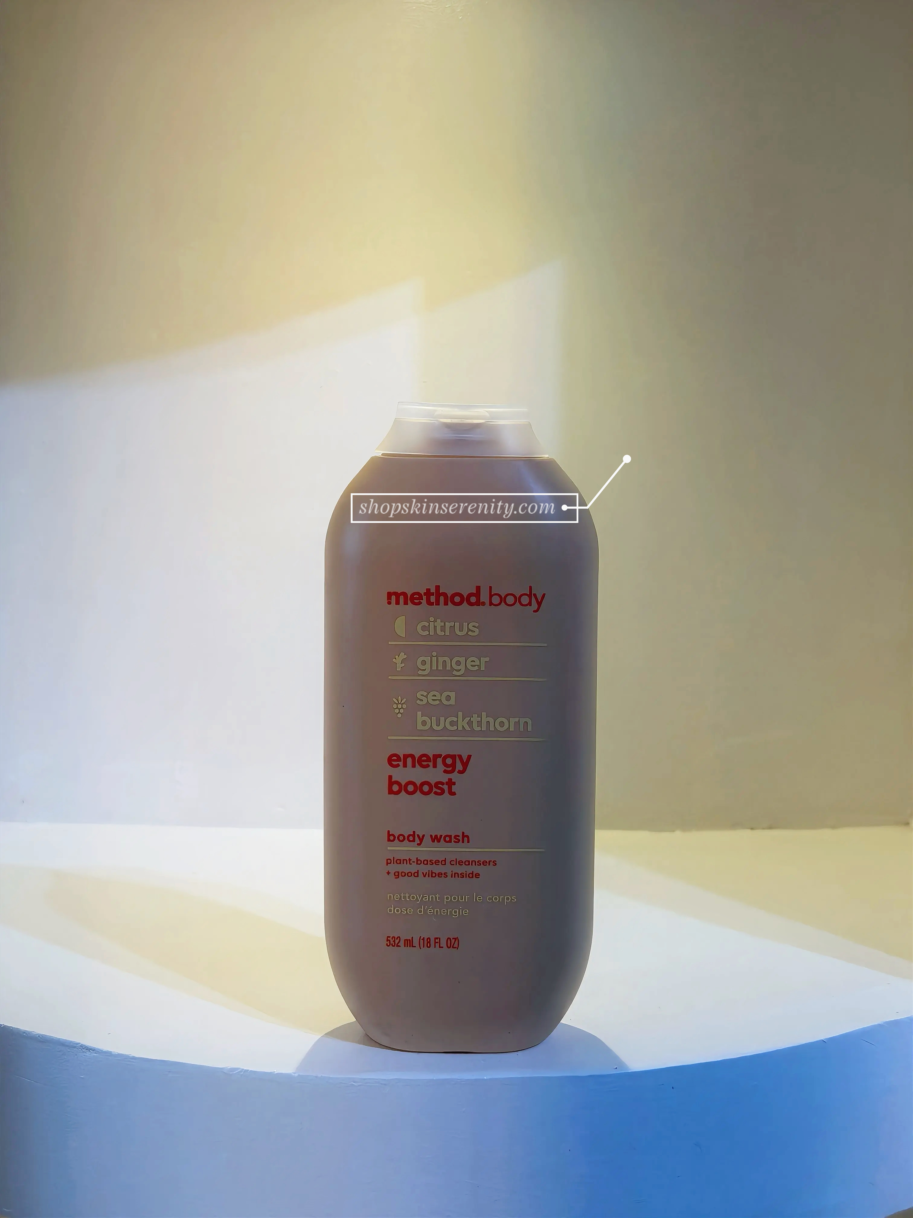 Method Body Energy Boast Body wash 18fl oz