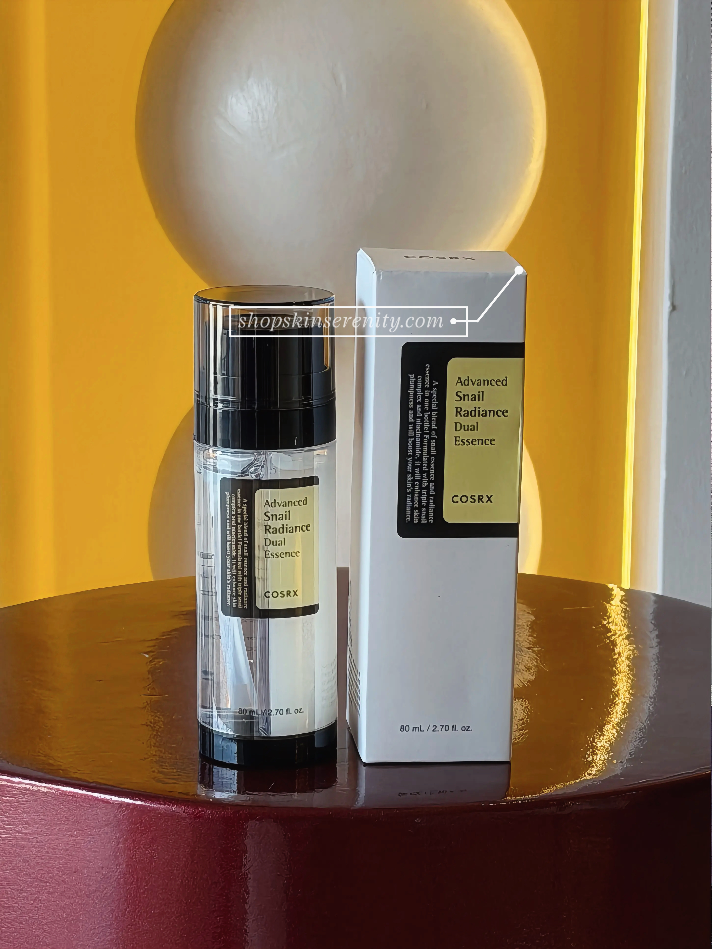 Cosrx Advanced Snail Radiance Dual Essence 80ml
