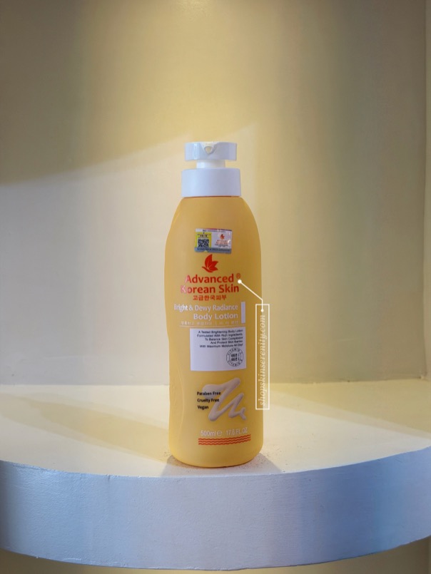 Advanced Korean Skin Bright&Dewy Radiance Body Lotion 500ml