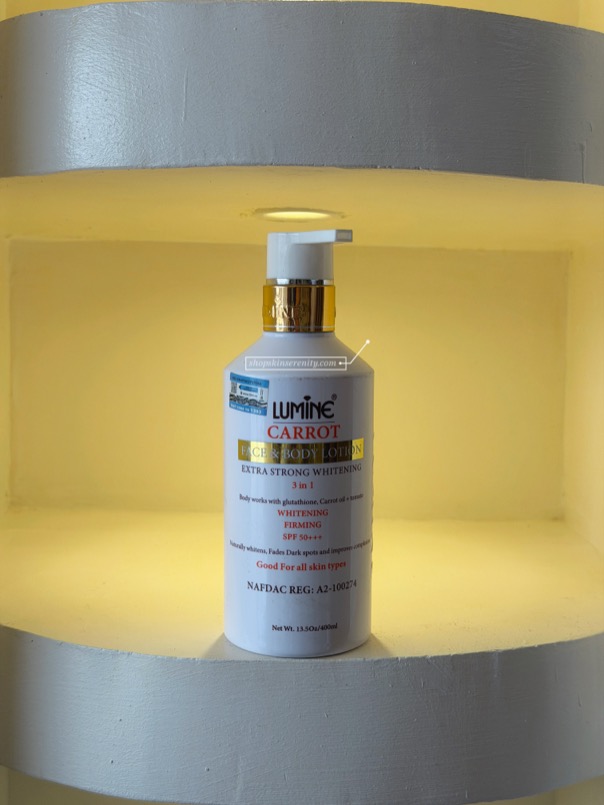 Lumine Carrot Face and Body Lotion 400ml