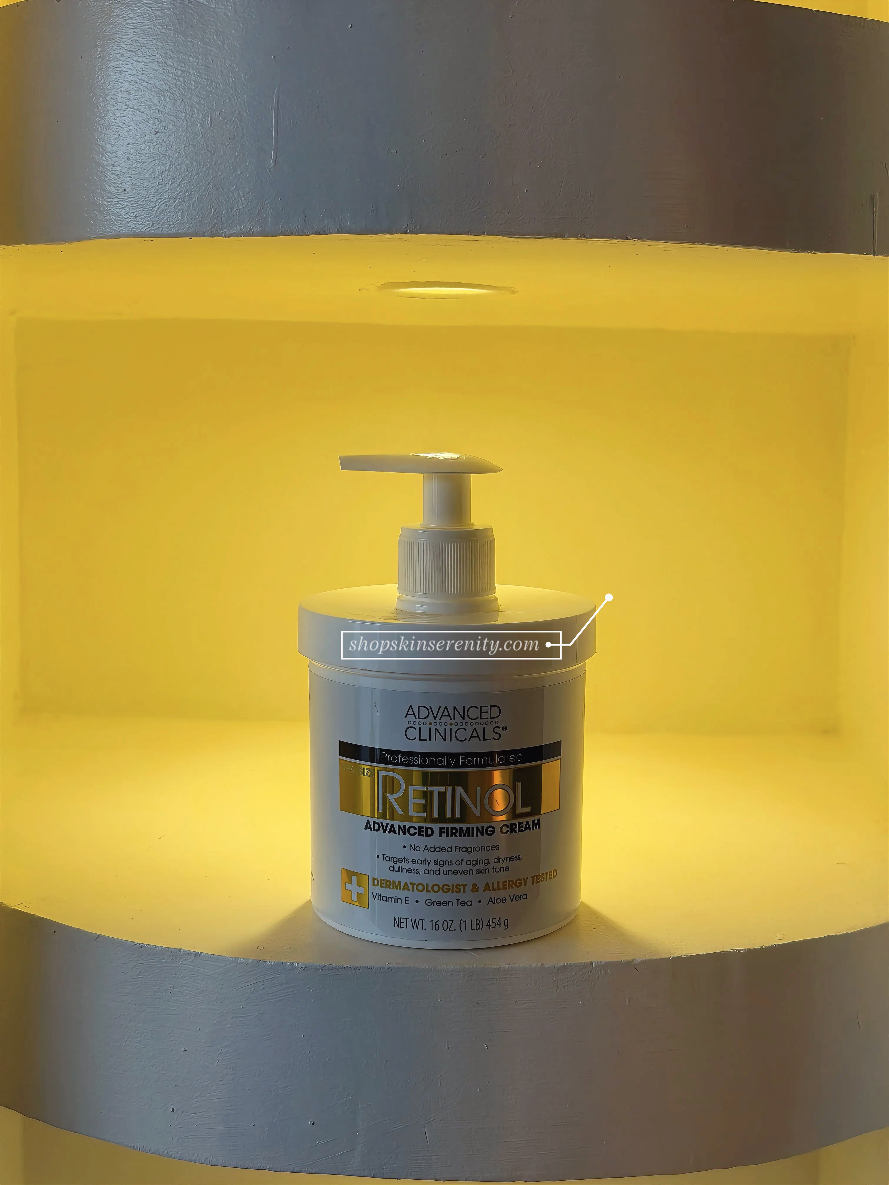 Advanced Clinicals Retinol Body Lotion 16fl oz
