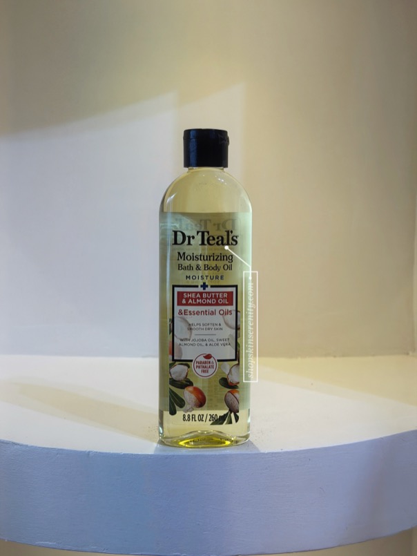 Dr Teal’s Body Oil (Shea butter and Almond) 8.8FL OZ/260ml