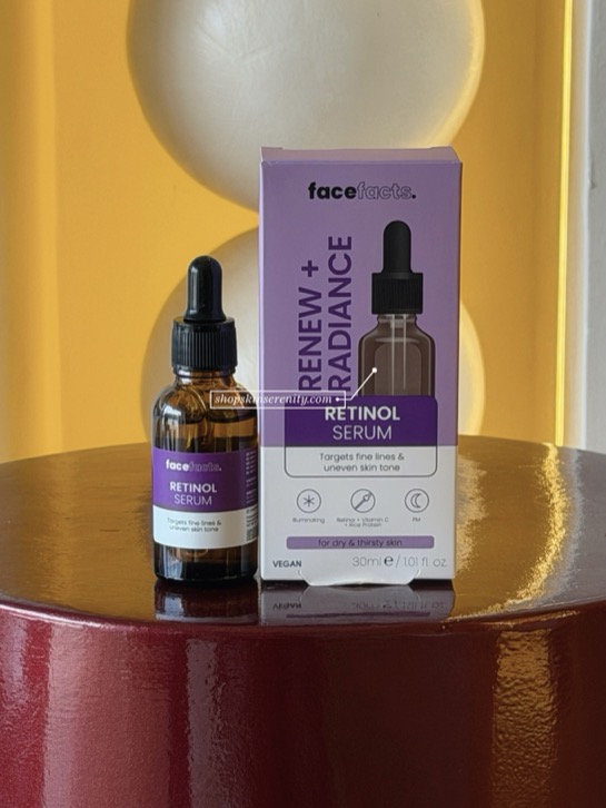 Face Facts Renew+Radiance Retinol Serum 30ml