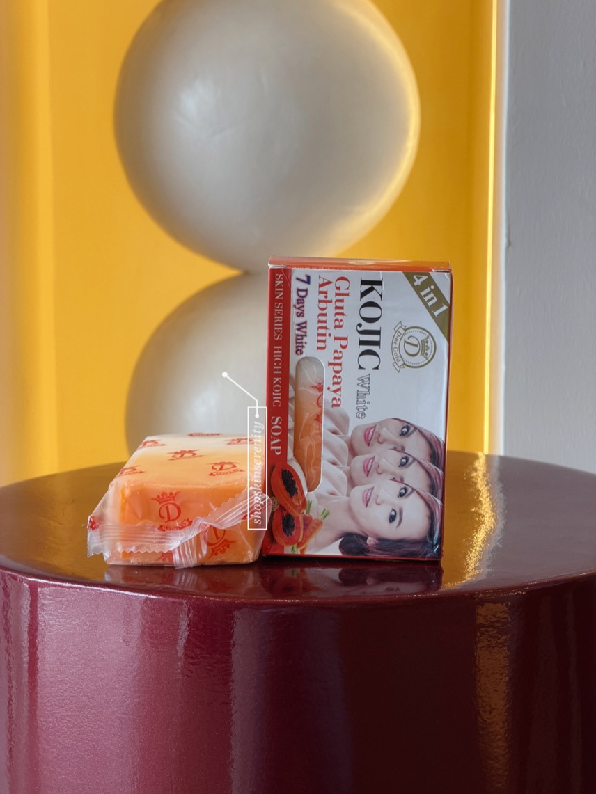 Kojic White Gluta Papaya Arbutin Soap