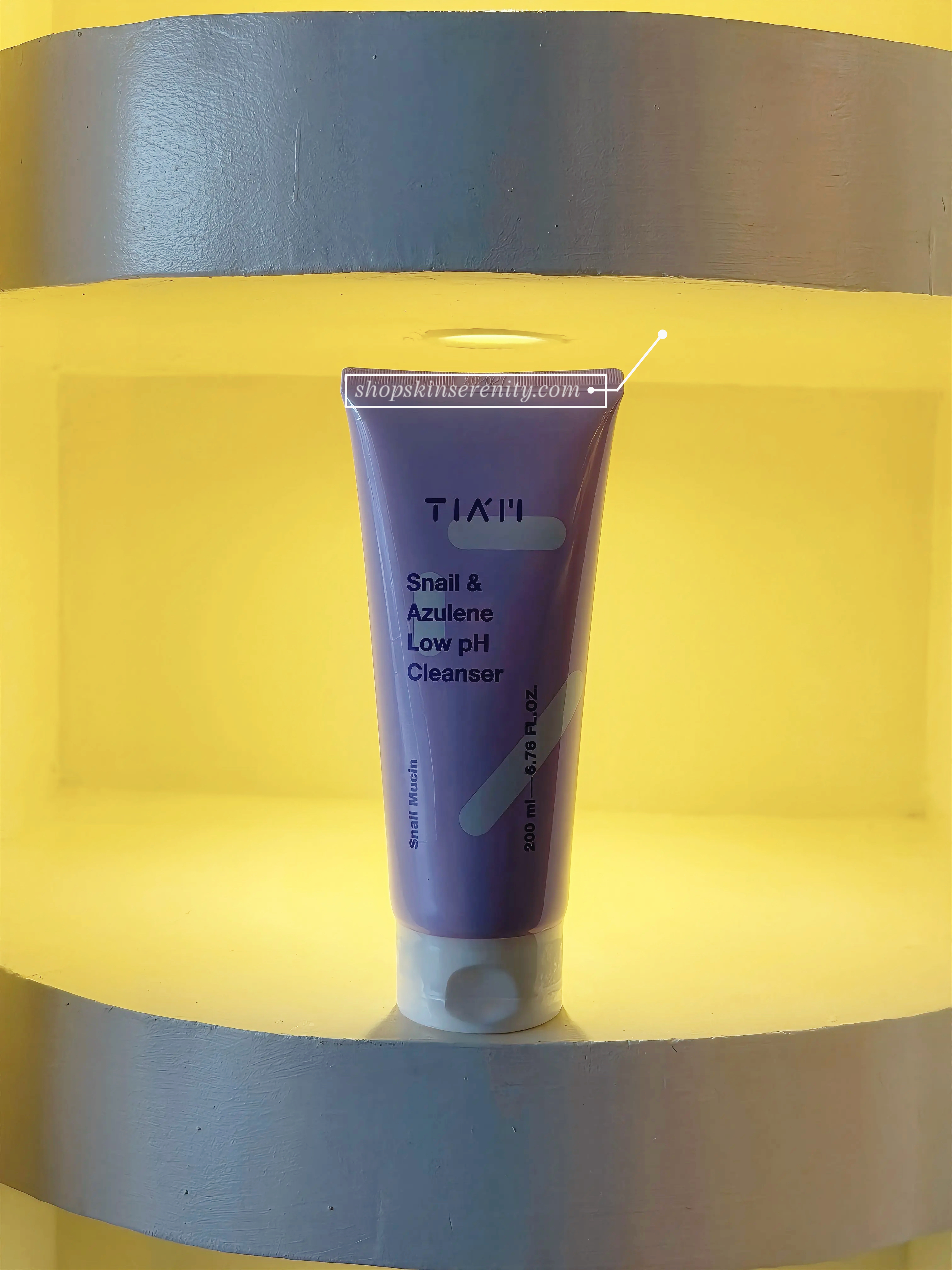 Tiam Snail&Azulene Low pH Cleanser 200ml
