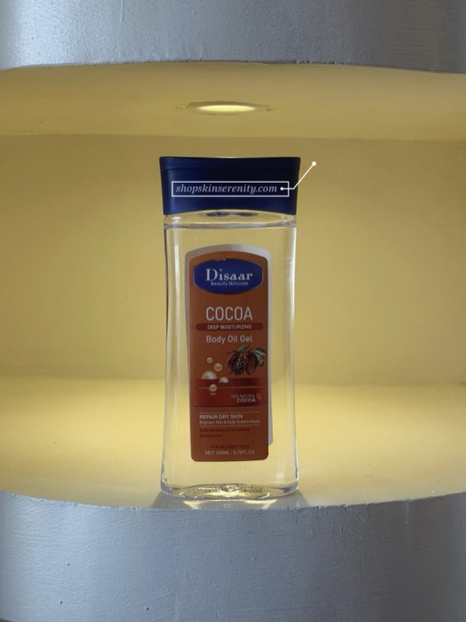 DISAAR Cocoa Deep Moisturizing Body oil gel 200ml