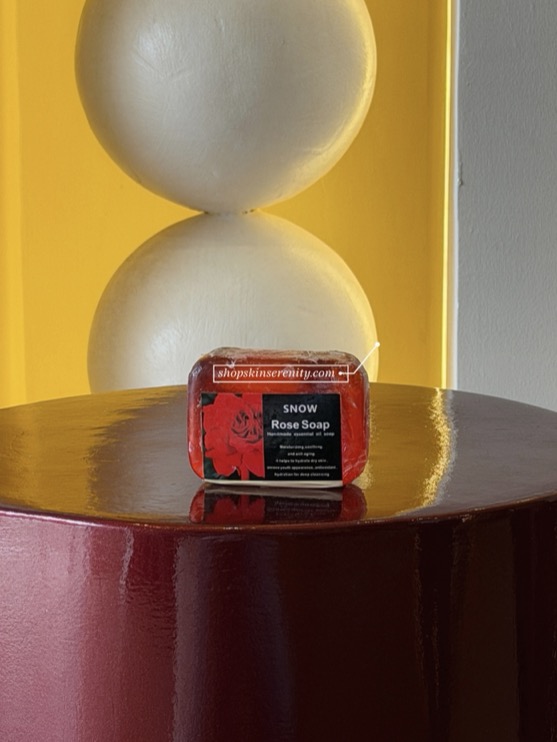 Snow Rose Bar Soap