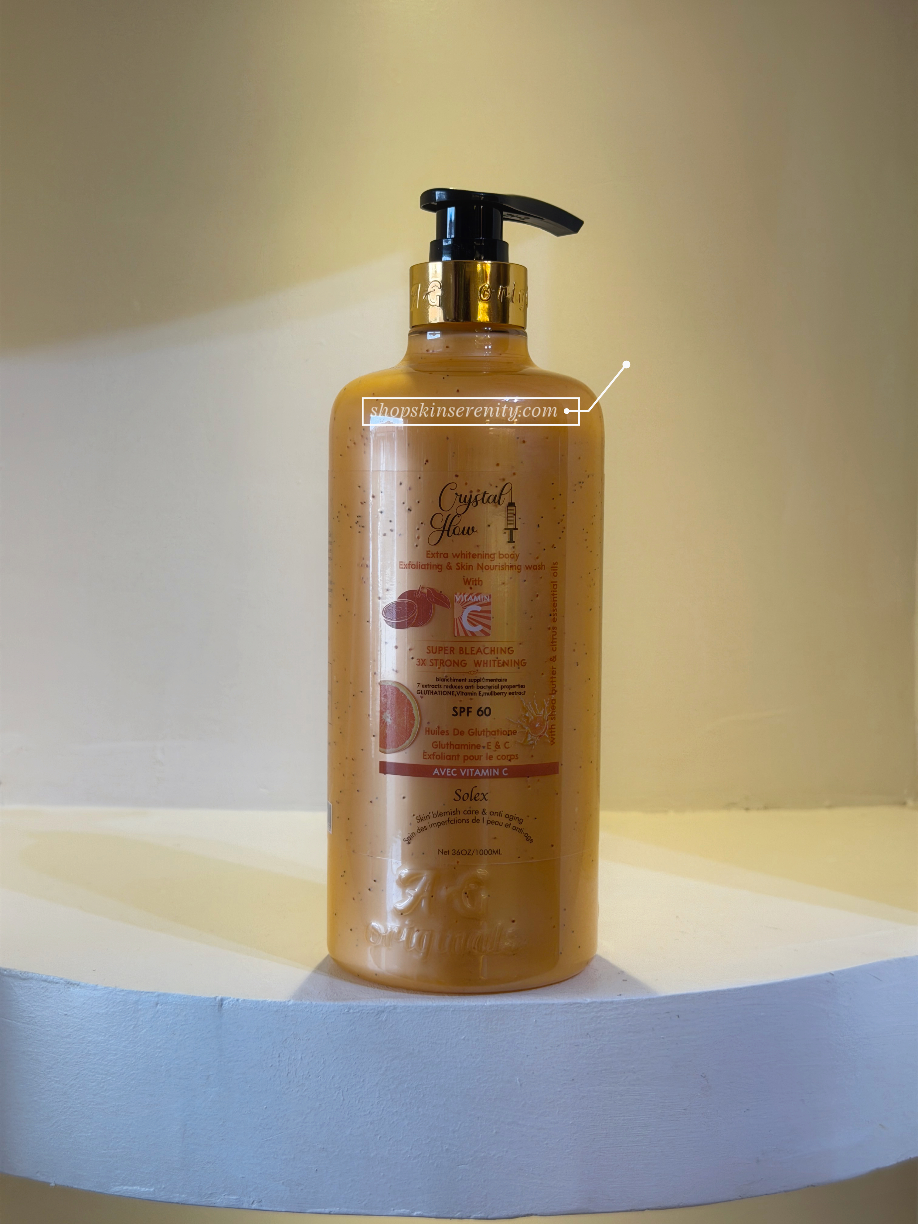 Crystal Glow Lightening Body Wash