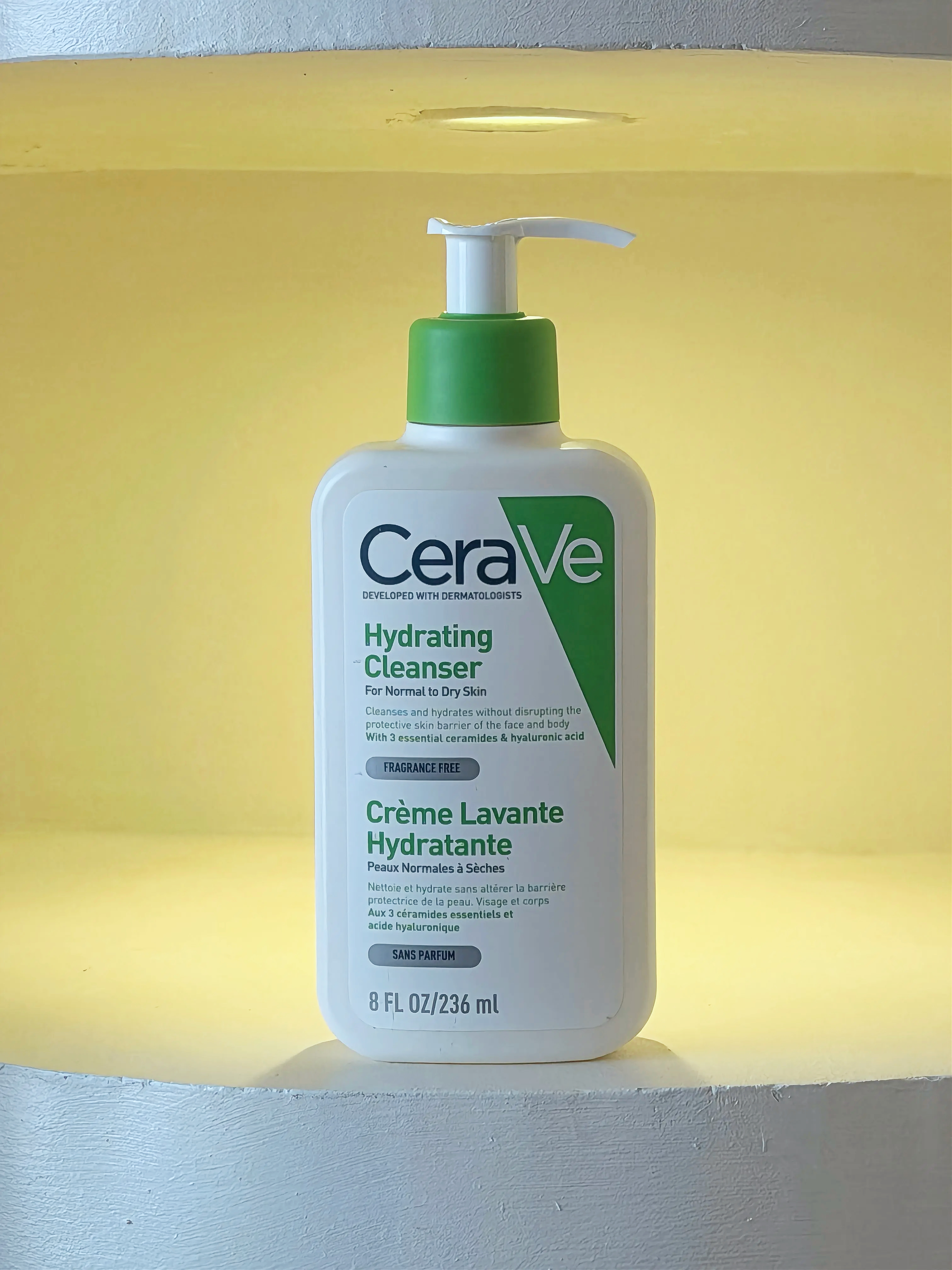 CeraVe Hydrating Cleanser For Normal to Dry Skin 8 FL OZ/236 ml