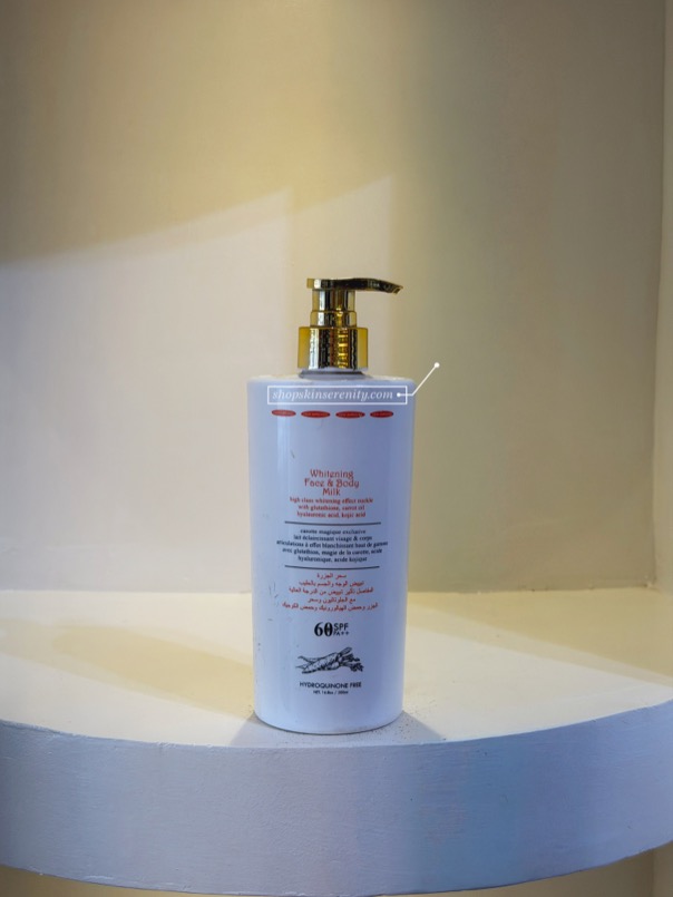 Carrot Magic Exclusive Whitening Face & Body Milk (500ml)
