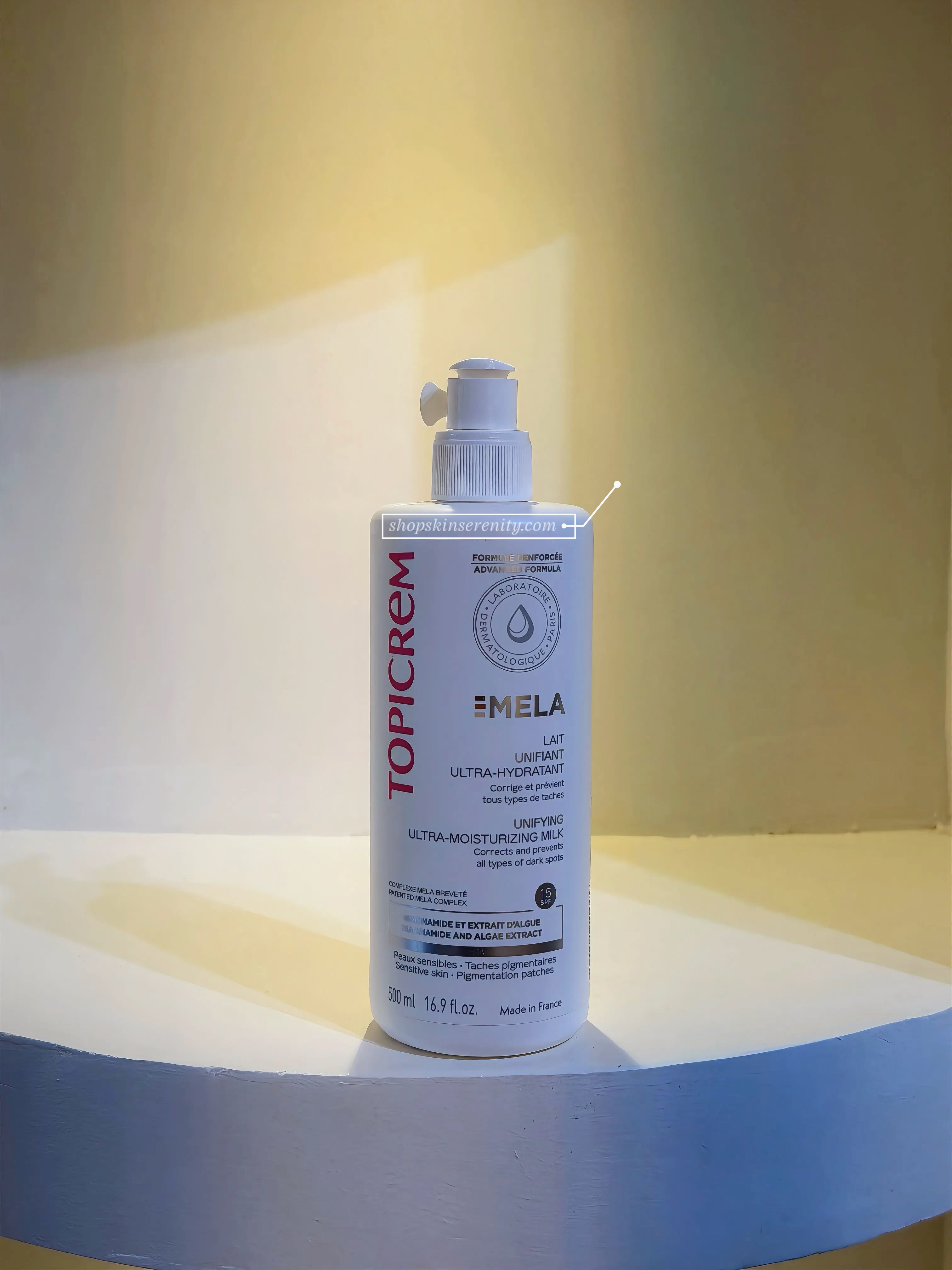 Topicrem Mela Ultra Moisturizing Milk Body Lotion