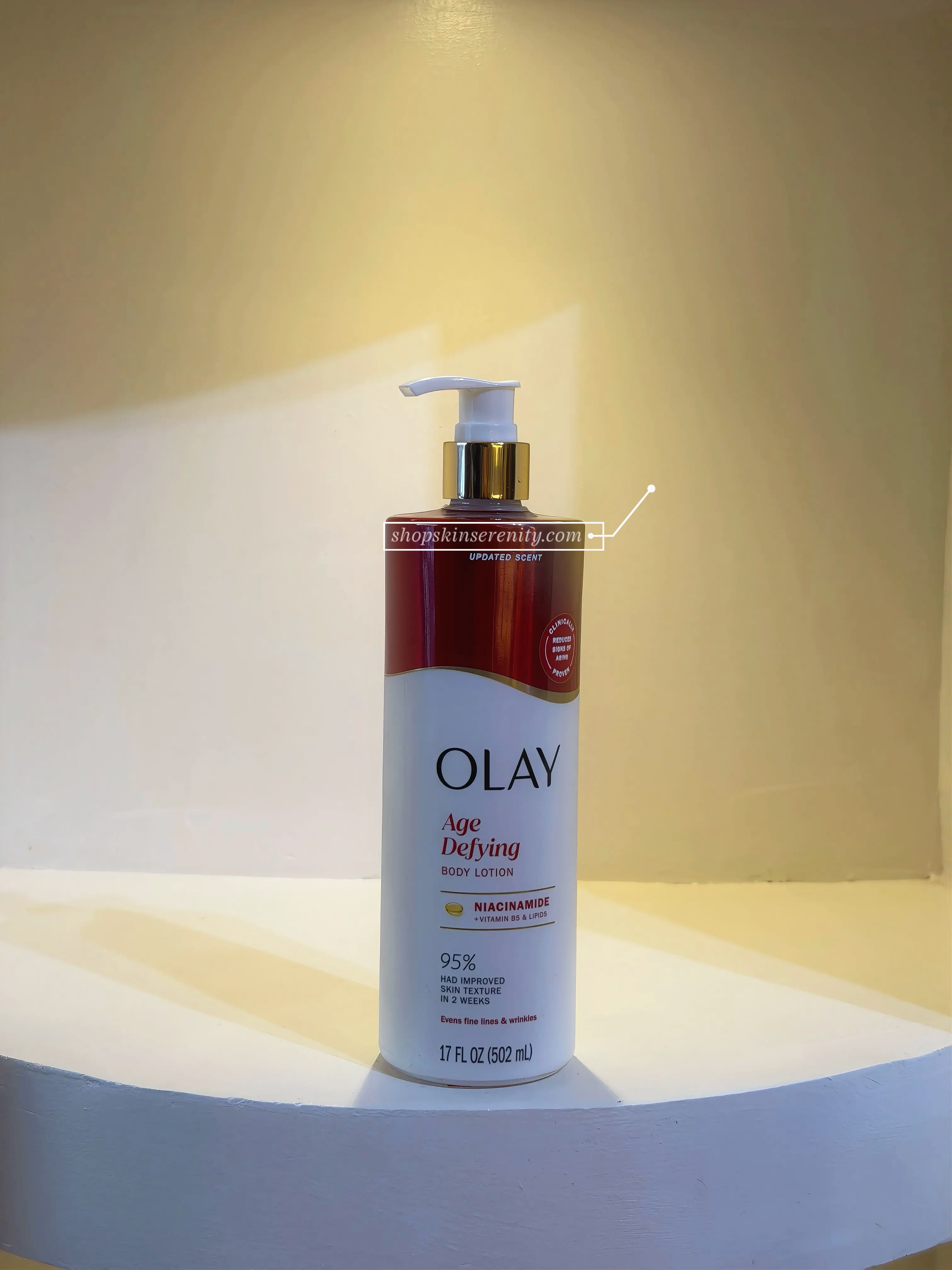 Olay Age Defying( Niacinamide+Vitamin B5) Body Lotion 591ml
