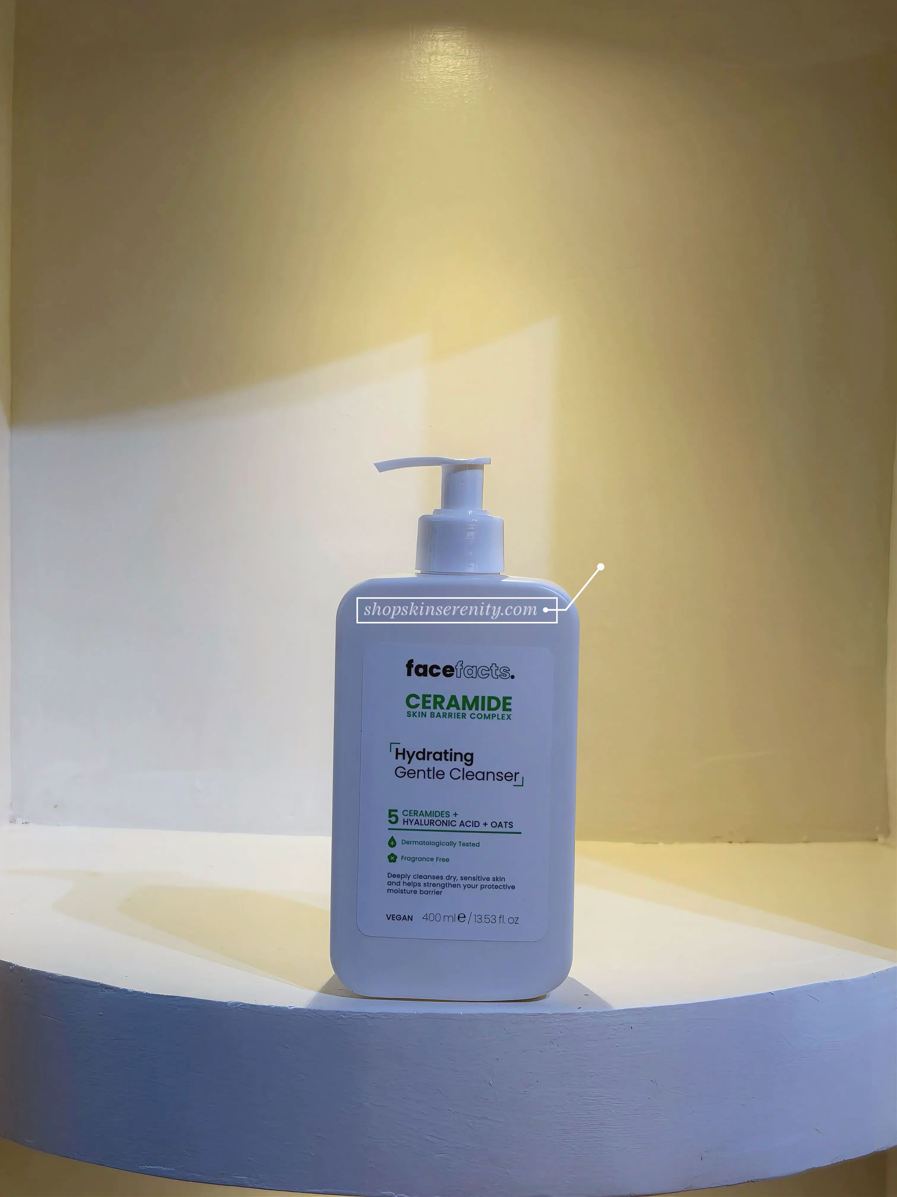 Face Facts Ceramide Hydrating Gentle Cleanser 400ml