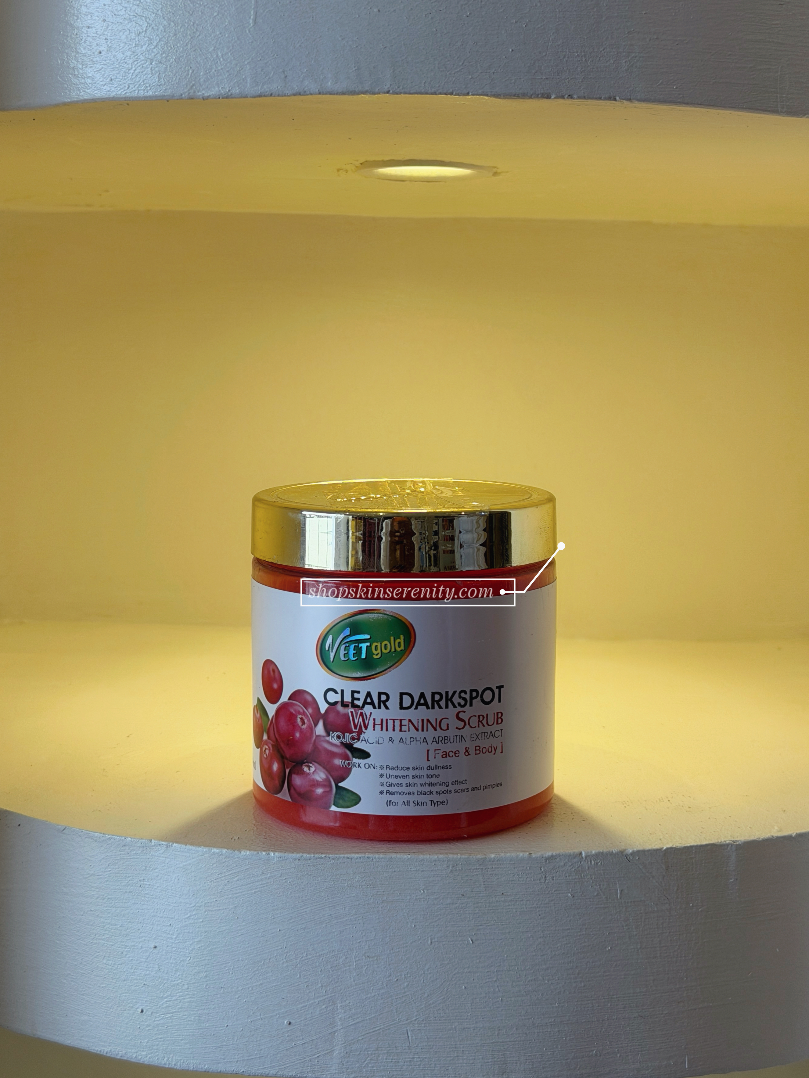 Veet Gold Clear Dark Spot Scrub