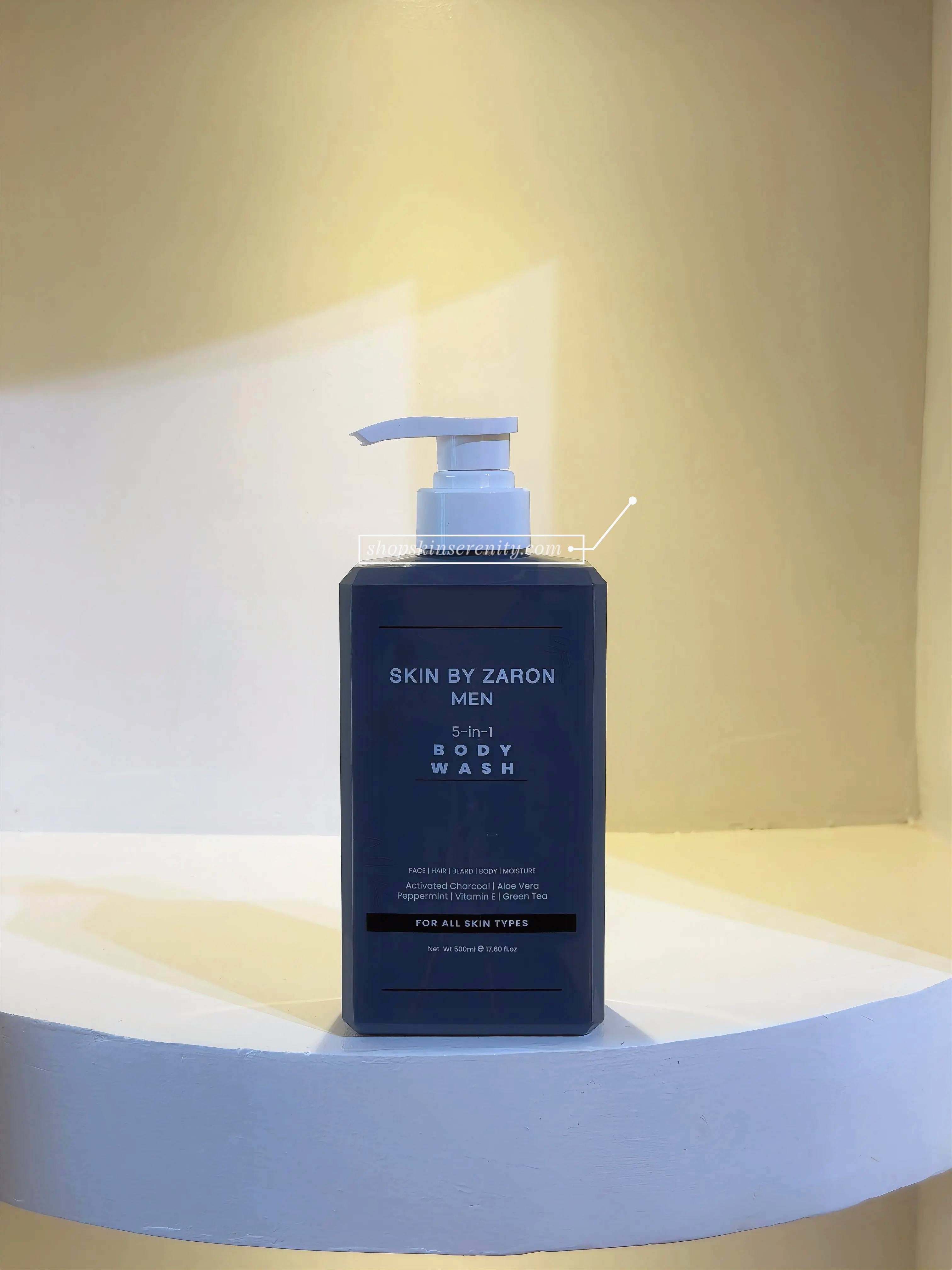 Skin By Zaron Men 5-In-1 Body Wash 500ml