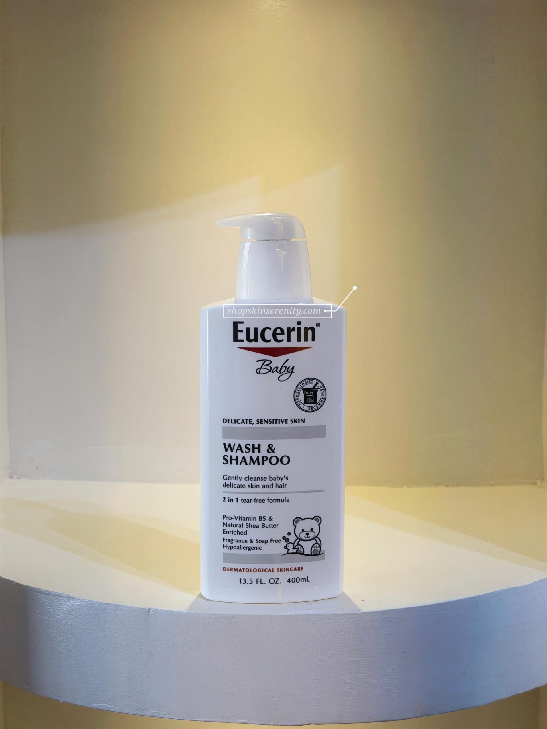 Eucerin Baby Wash & Shampoo 400ml